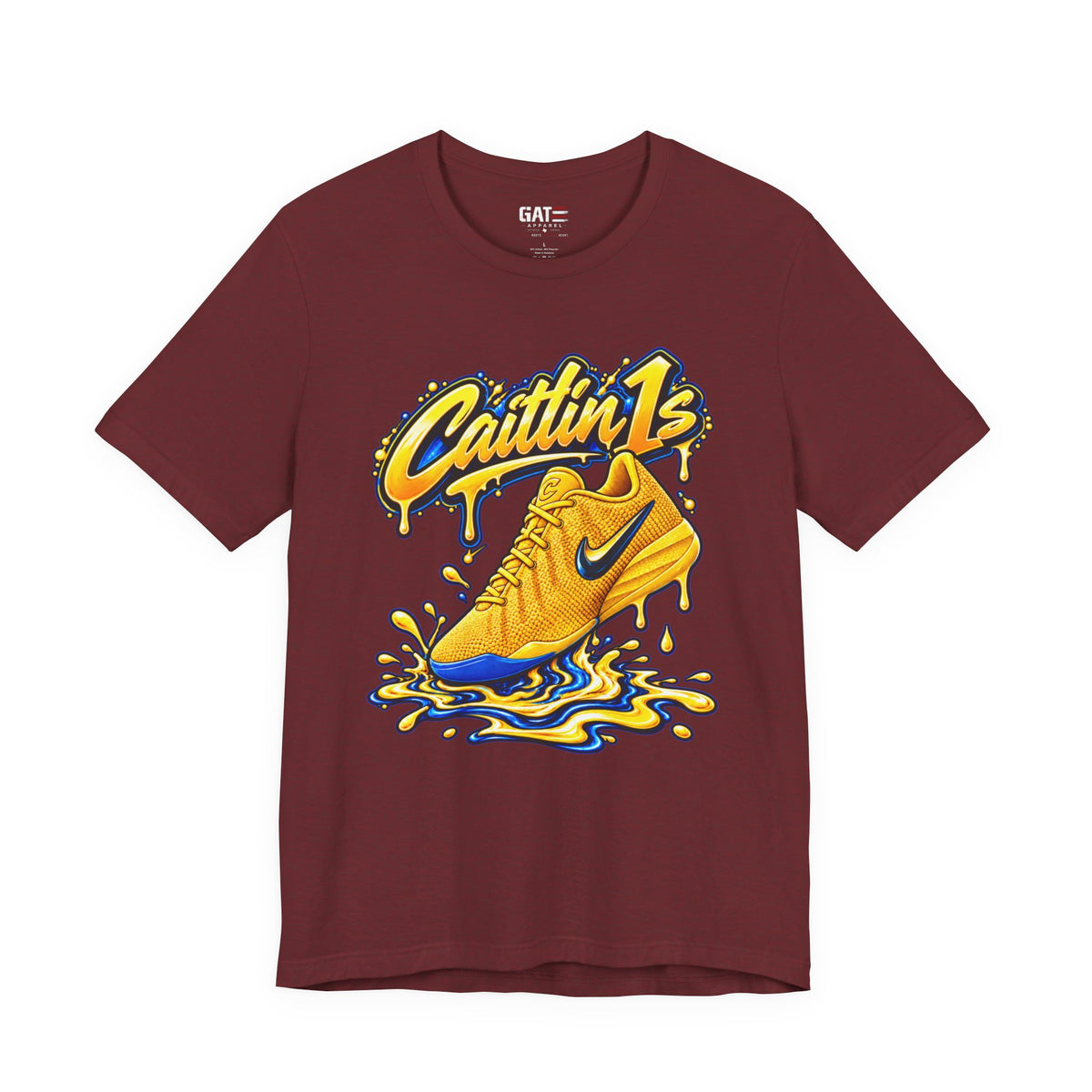Caitlin Clark Caitlin 1s Yellow Zest Sneaker Shirt