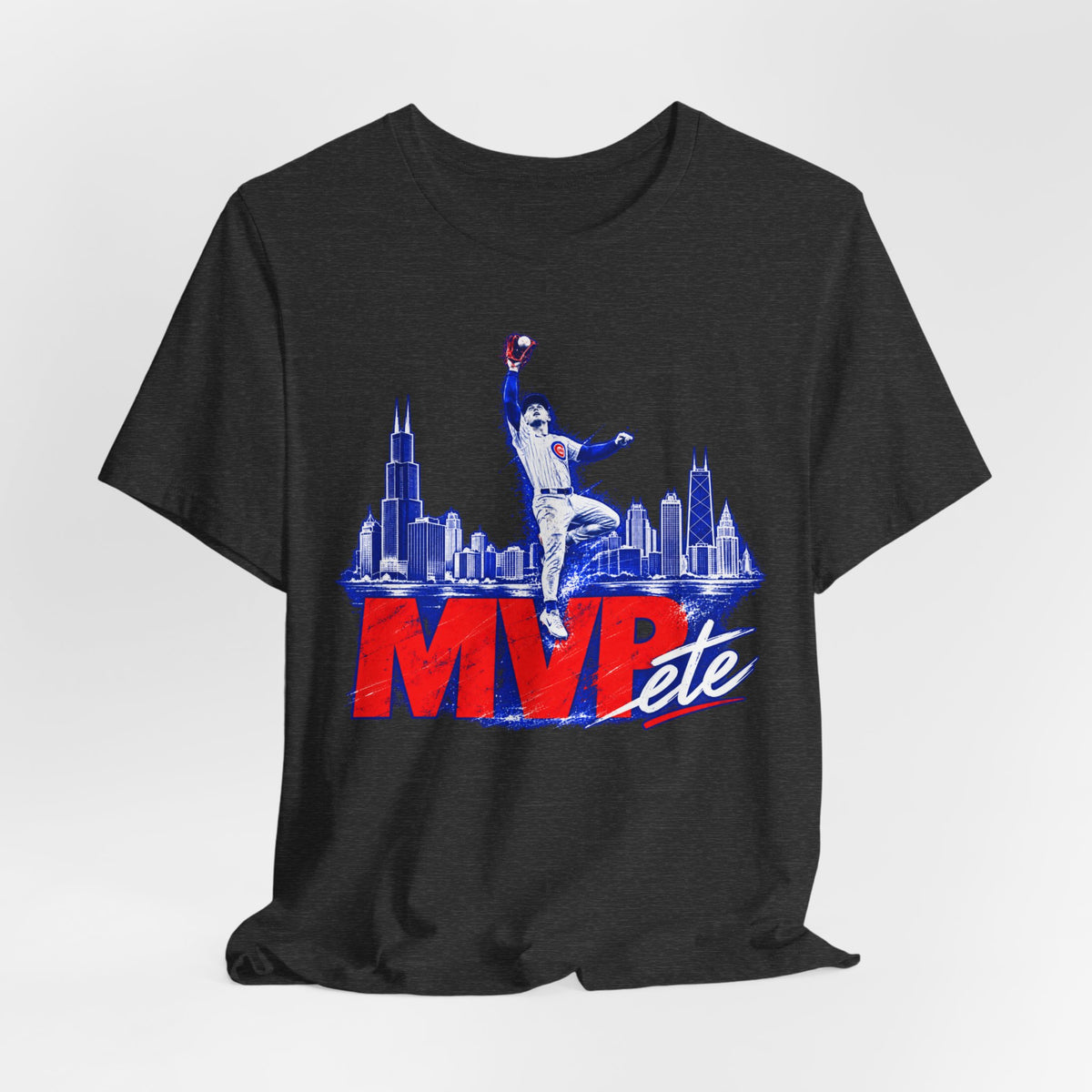 Chicago Cubs Pete Crow-Armstrong MVP Skyline Catch T-Shirt - product image 17