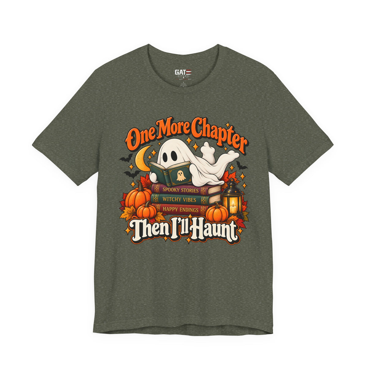 One More Chapter Then I'll Haunt Shirt | Halloween Book Tee