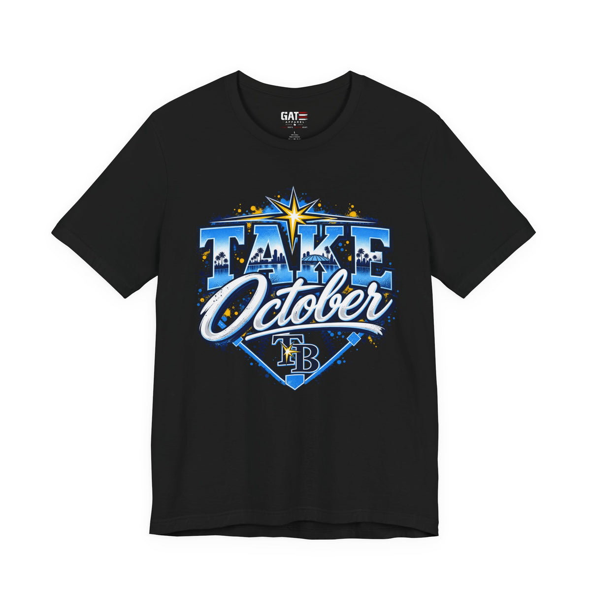 Tampa Bay Rays Take October Baseball Fan Tee - product image 1