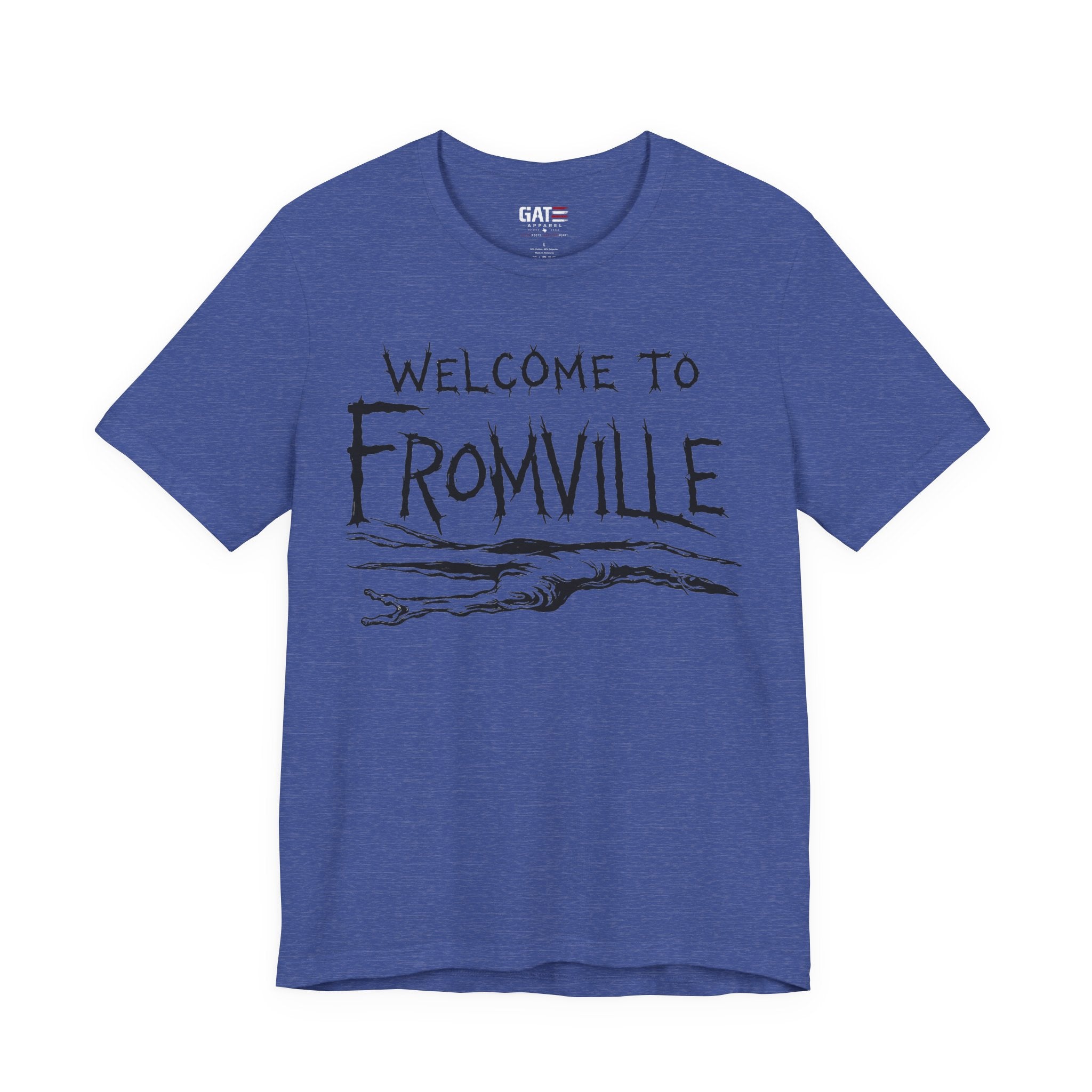 Welcome to Fromville T-Shirt —  Horror Town Graphic Tee