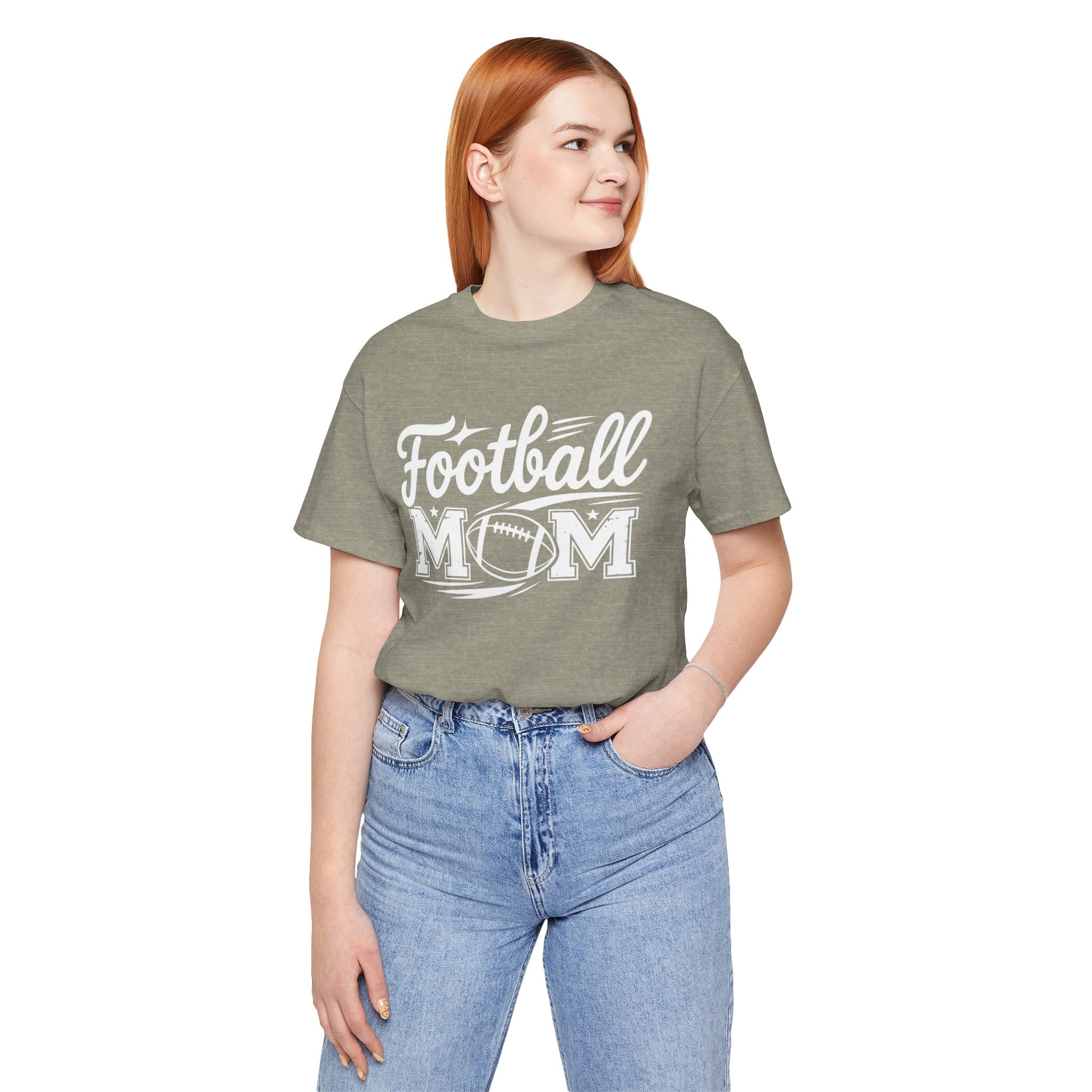 Football Mom Personalized Shirt Custom Player Name Number Game Day Tee
