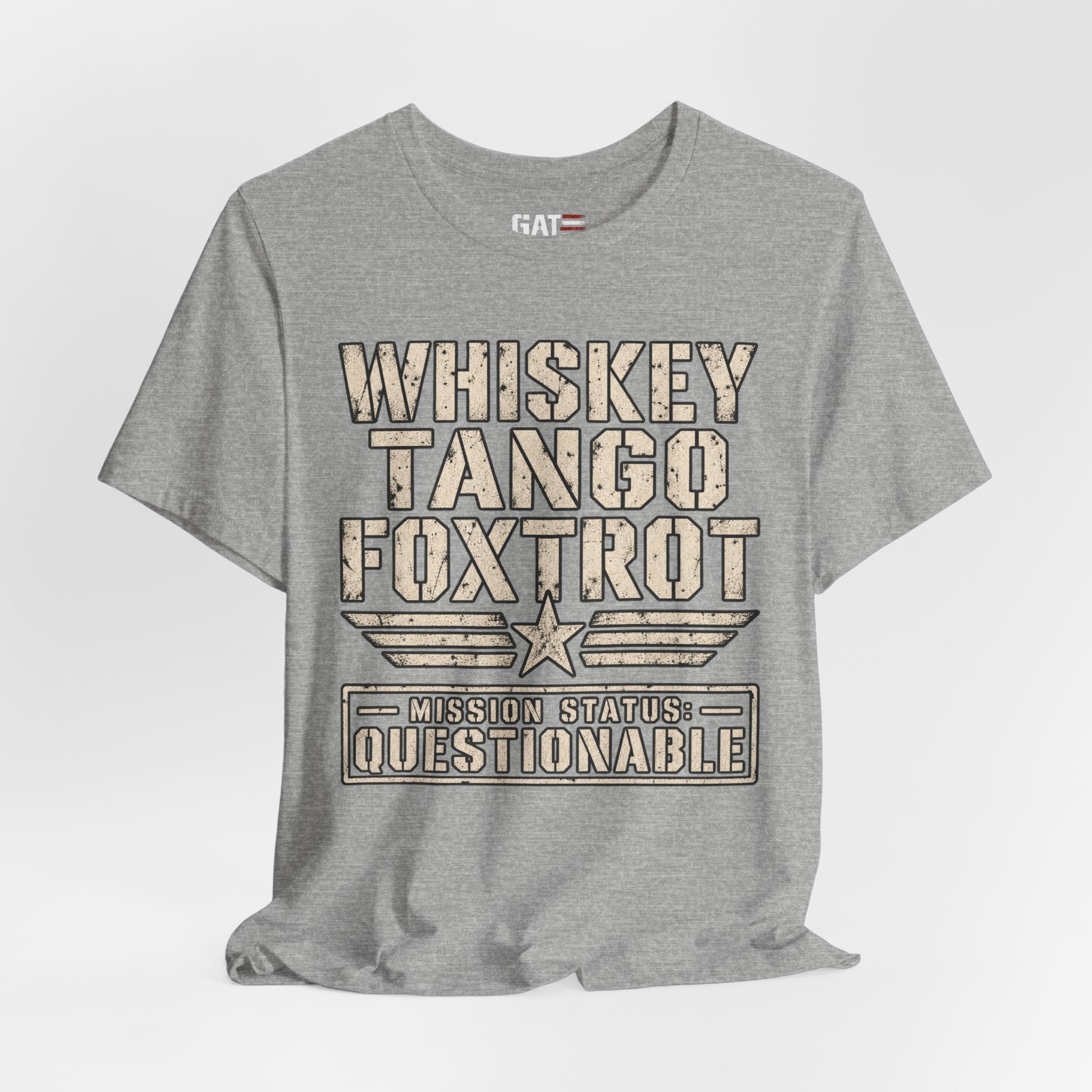 Whiskey Tango Foxtrot Tee – Mission Status: Questionable