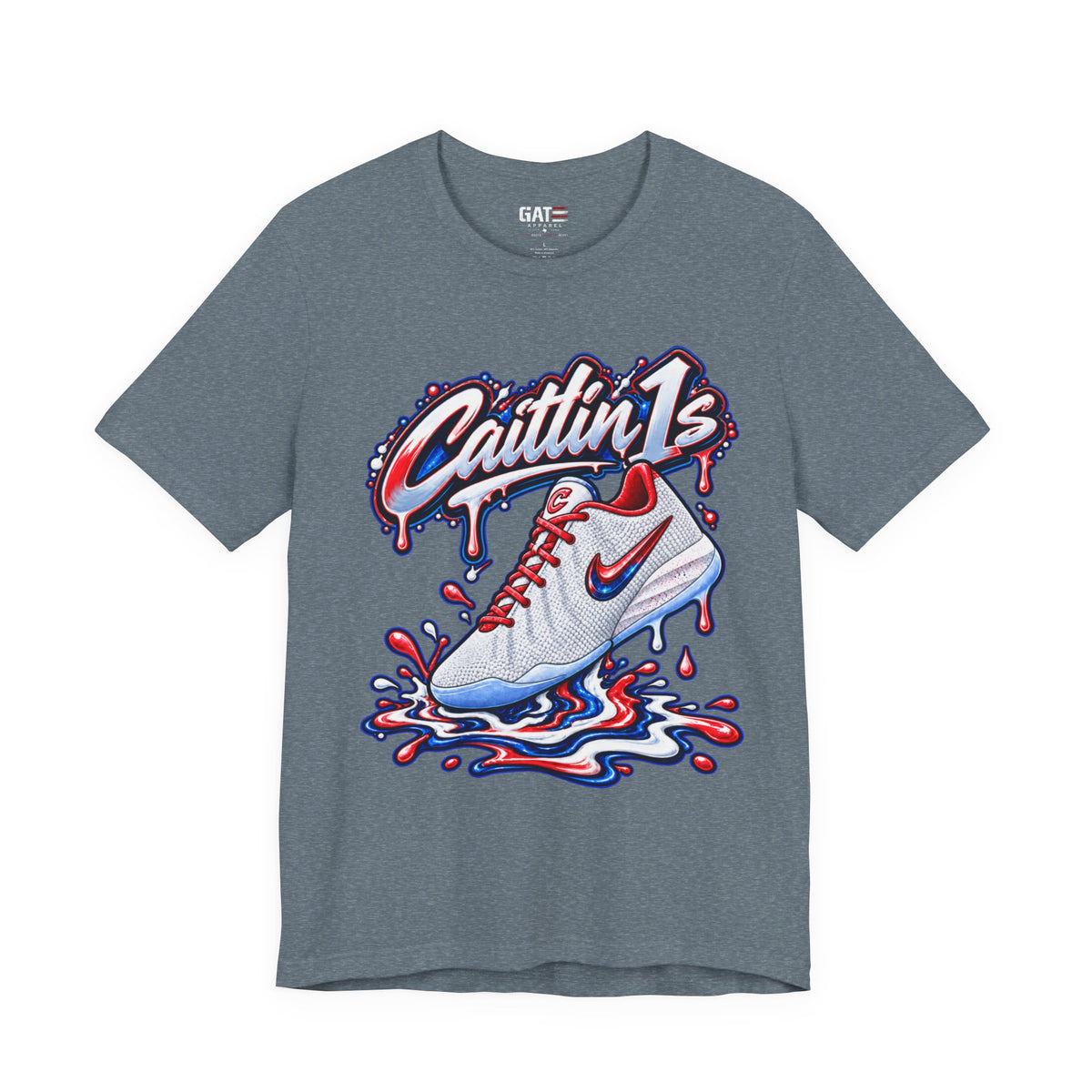 Caitlin Clark Caitlin 1s USA Whites Sneaker Shirt