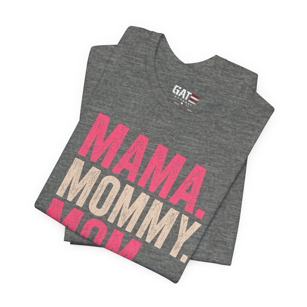 Mama Mommy Mom Bro Shirt, Funny Mom Life Tee, Trendy Mother Graphic T Shirt, Gen Alpha Mom Gift, Cute Mother's Day Shirt