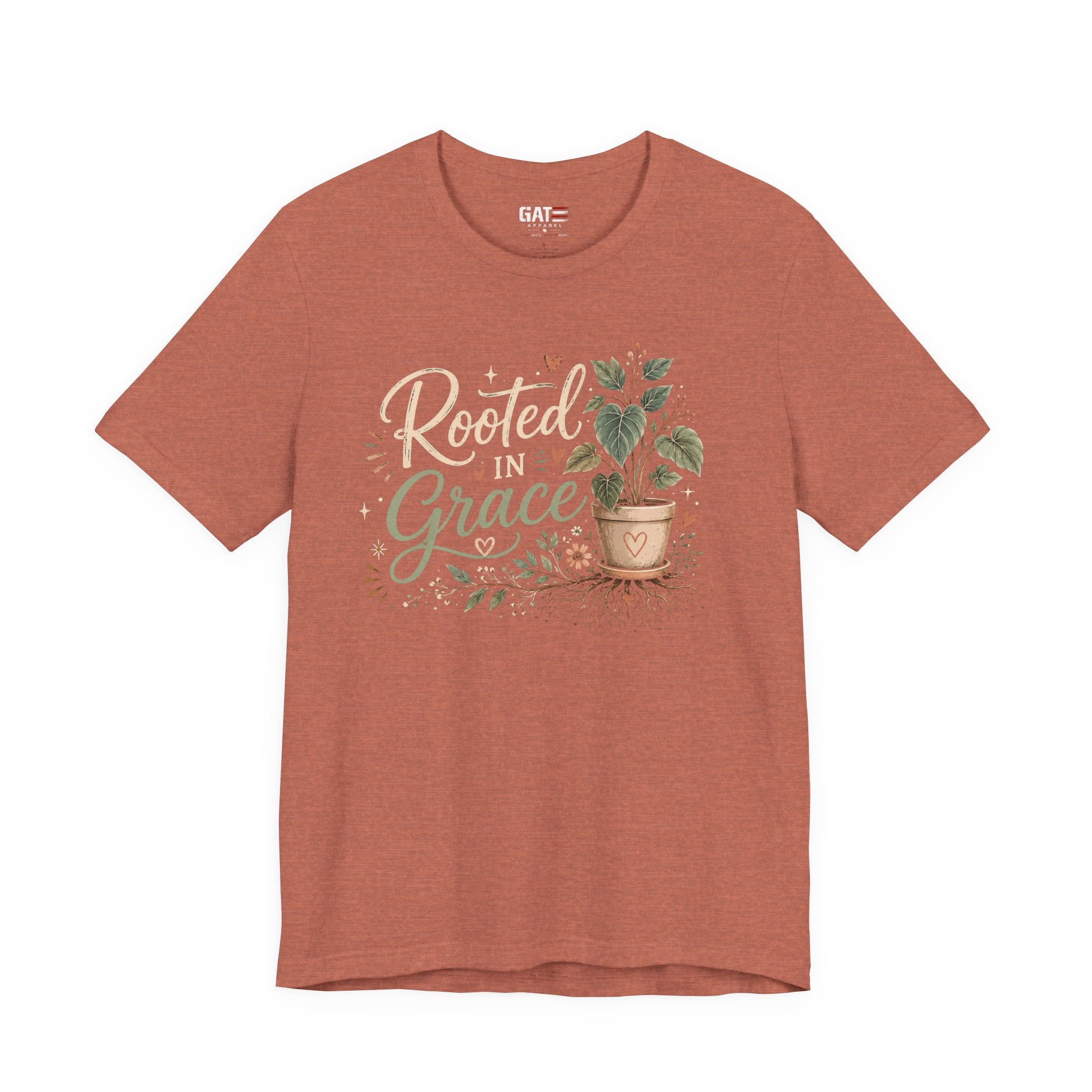Christian Plant Lover Shirt for Women, Faith Based Gardening Tee, Houseplant Graphic Shirt, Botanical Christian Gift, Plant Mom Apparel
