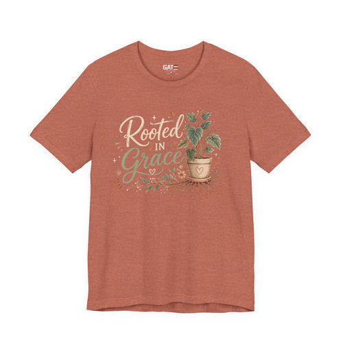 Christian Plant Lover Shirt for Women, Faith Based Gardening Tee, Houseplant Graphic Shirt, Botanical Christian Gift, Plant Mom Apparel