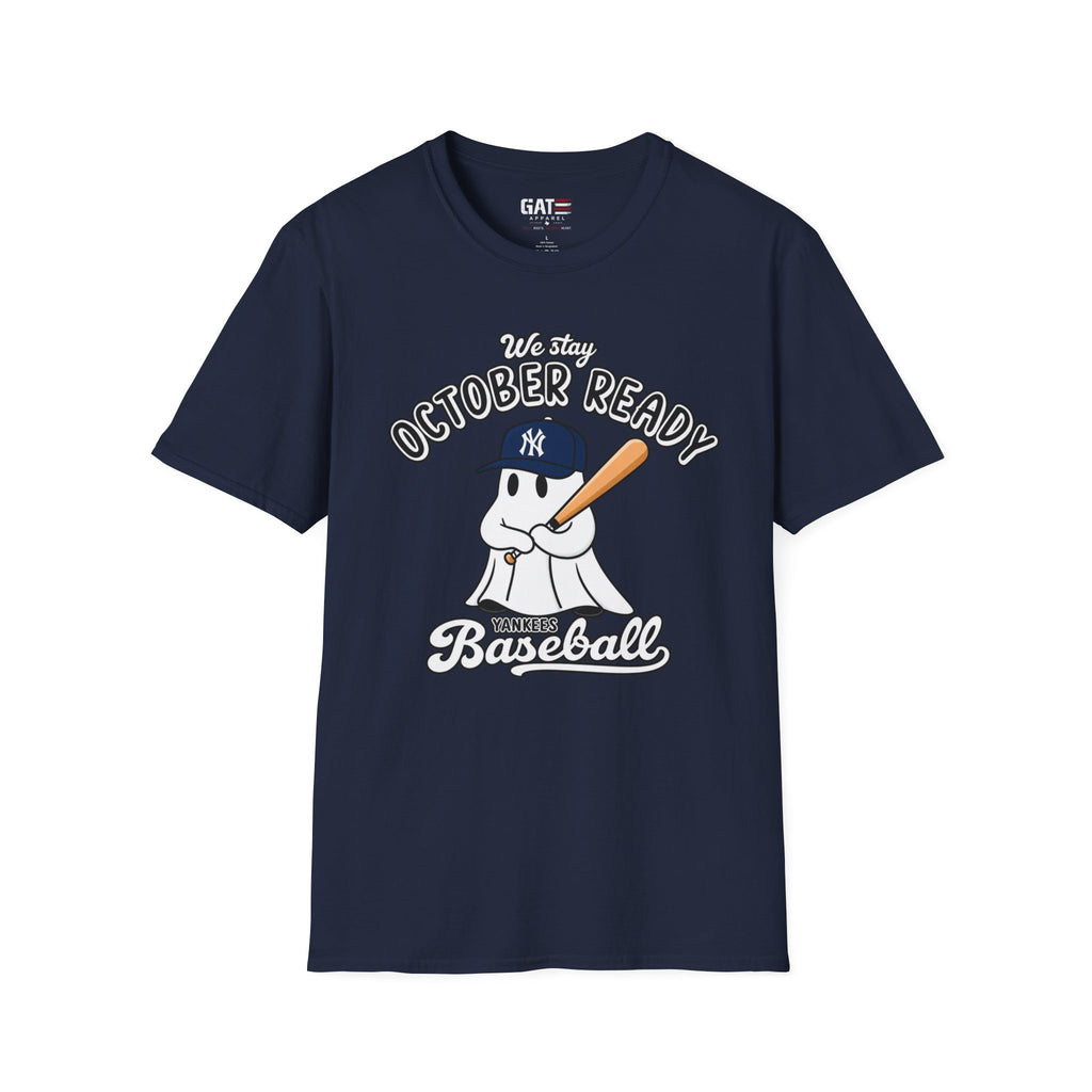 New York Yankees October Ready Halloween baseball T-shirt