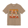 Thankful Bow Tee — Retro Fall Thanksgiving Graphic T-Shirt