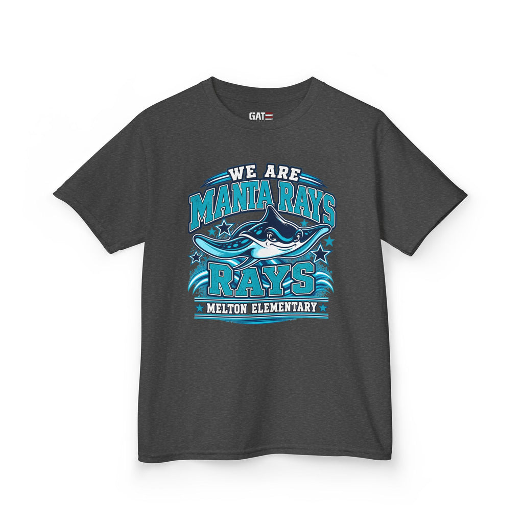 Melton Kids 'We Are Manta Rays' School Spirit T‑Shirt — Melton Elementary