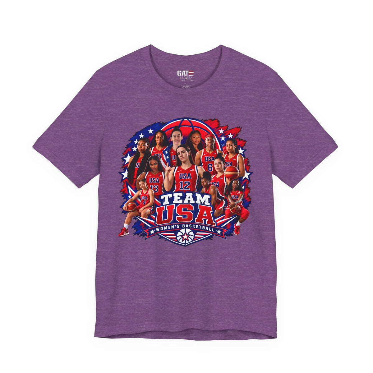 Team USA Women's Basketball Shirt | FIBA Tee 2026 Design 1
