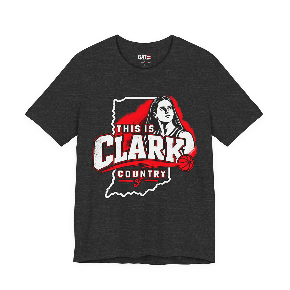 Caitlin Clark Country Shirt | Indiana Fever WNBA Basketball Tee