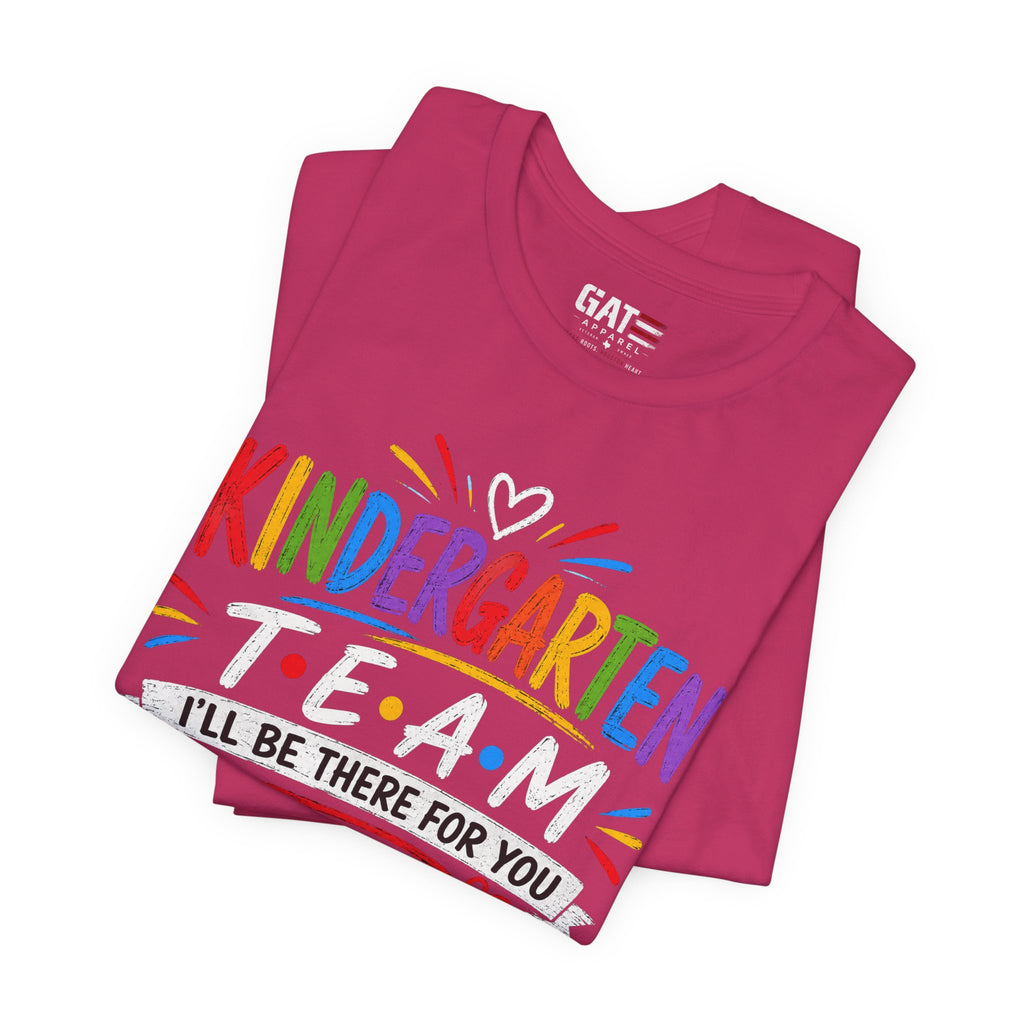 Kindergarten Team Tee, Teacher Squad Shirt, Color Dot Inspired Teacher Shirt, Grade Level Team Gift, School Staff Apparel, Friends Theme