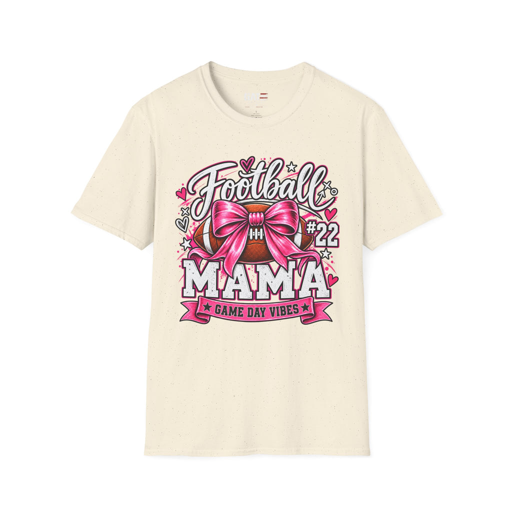 Personalized Football Mom Player Shirt | Custom Name & Number