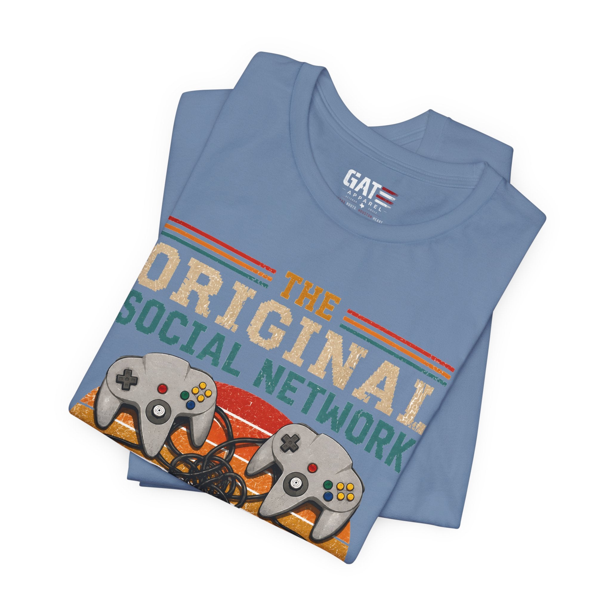 Original Social Network Shirt, Retro Gamer Shirt, N64 Inspired Gaming Tee, 90s Gamer Gift, Vintage Video Game Shirt