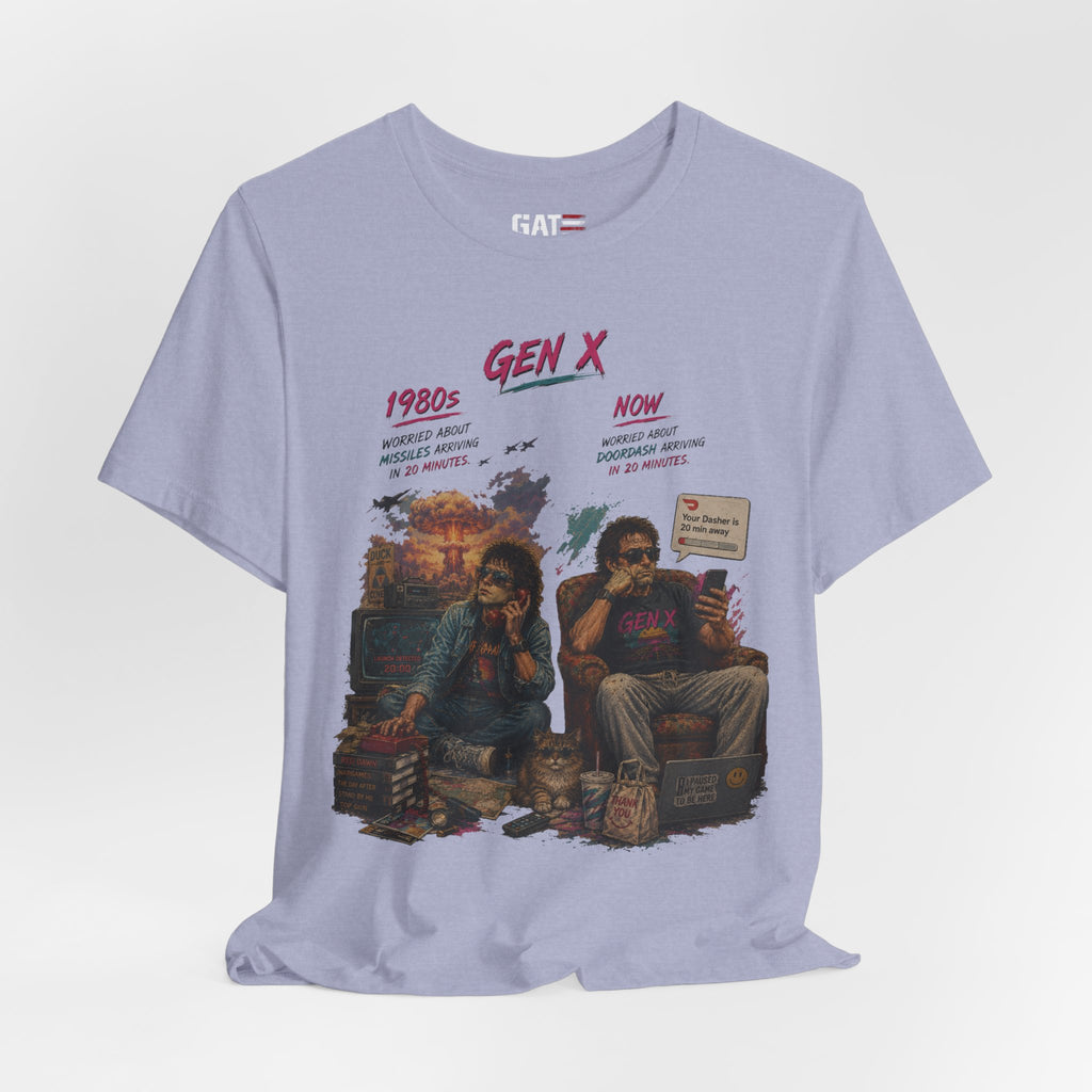 Gen X Retro Movie Night T-Shirt — Vintage 80s Pop Culture Tee