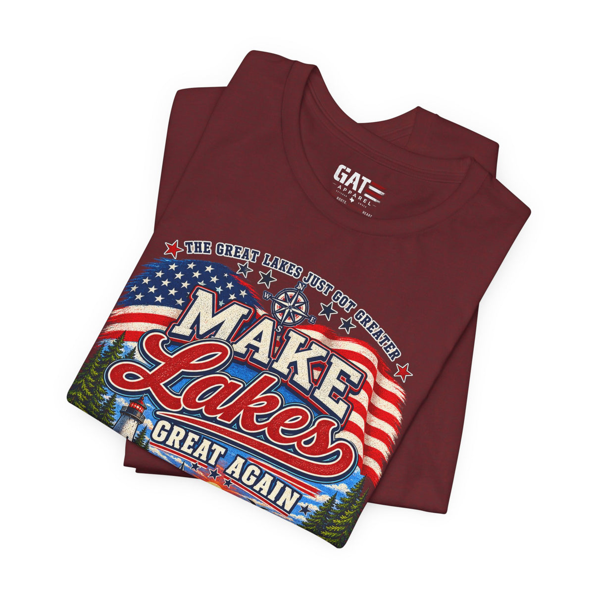 Make Lakes Great Again Shirt | Lake America Patriotic Tee