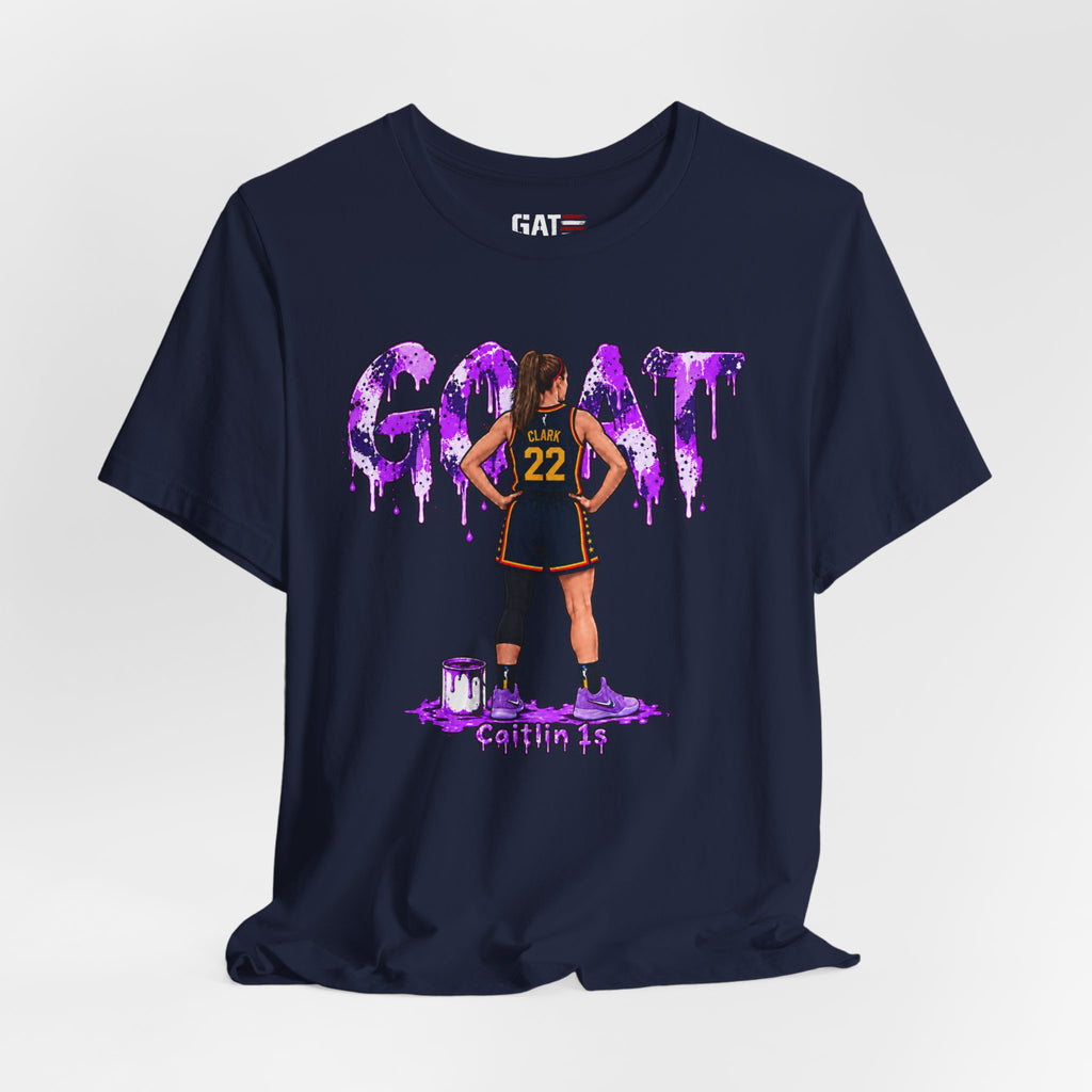 Caitlin Clark Caitlin 1s GOAT Purple Fade Sneaker Shirt