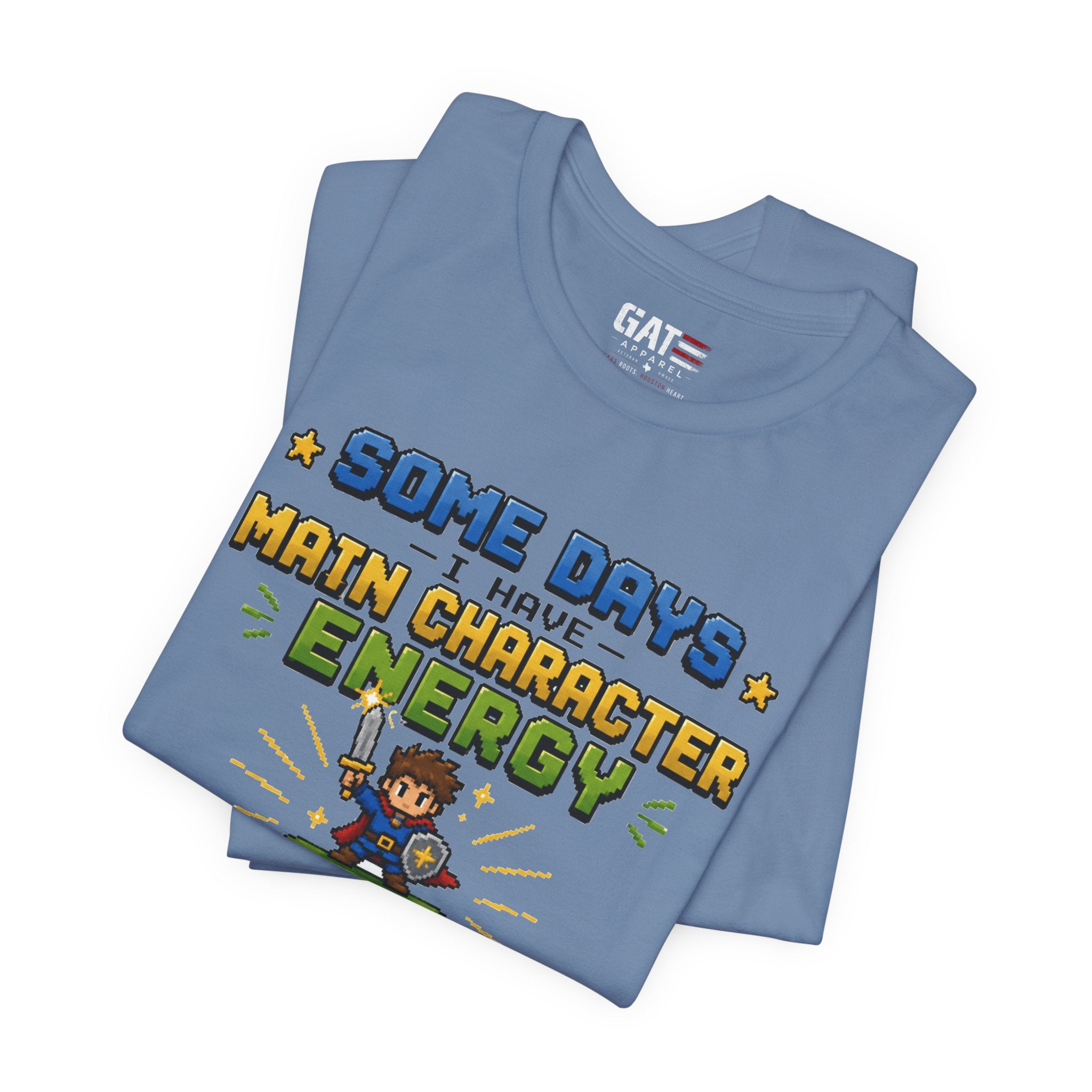 Main Character Energy Shirt | Retro Gaming Tee