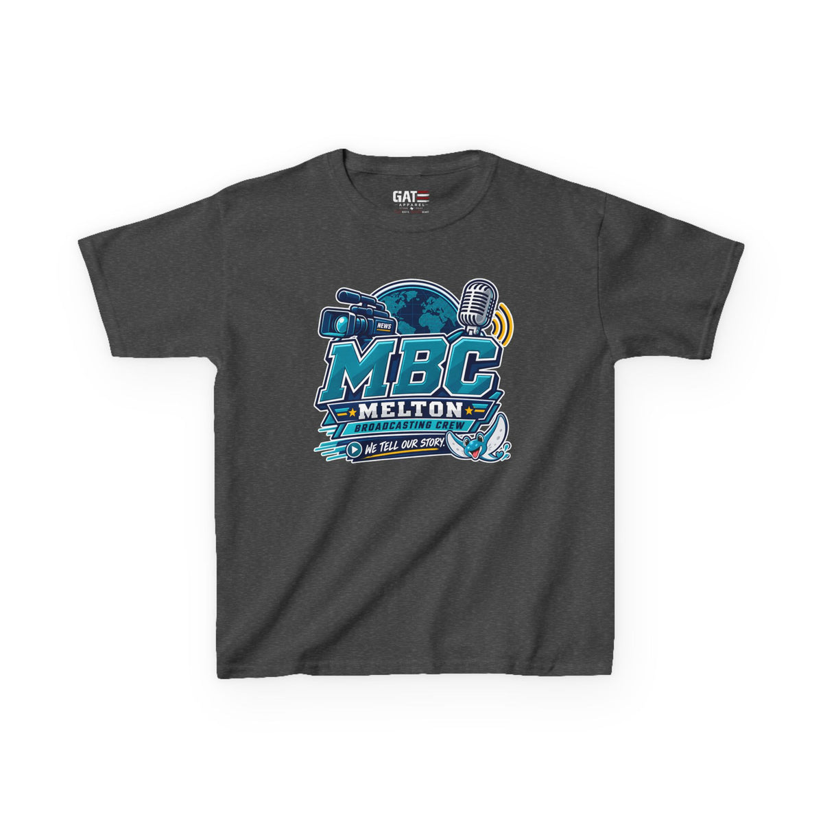 Melton Elementary Broadcasting Crew Kids Shirt