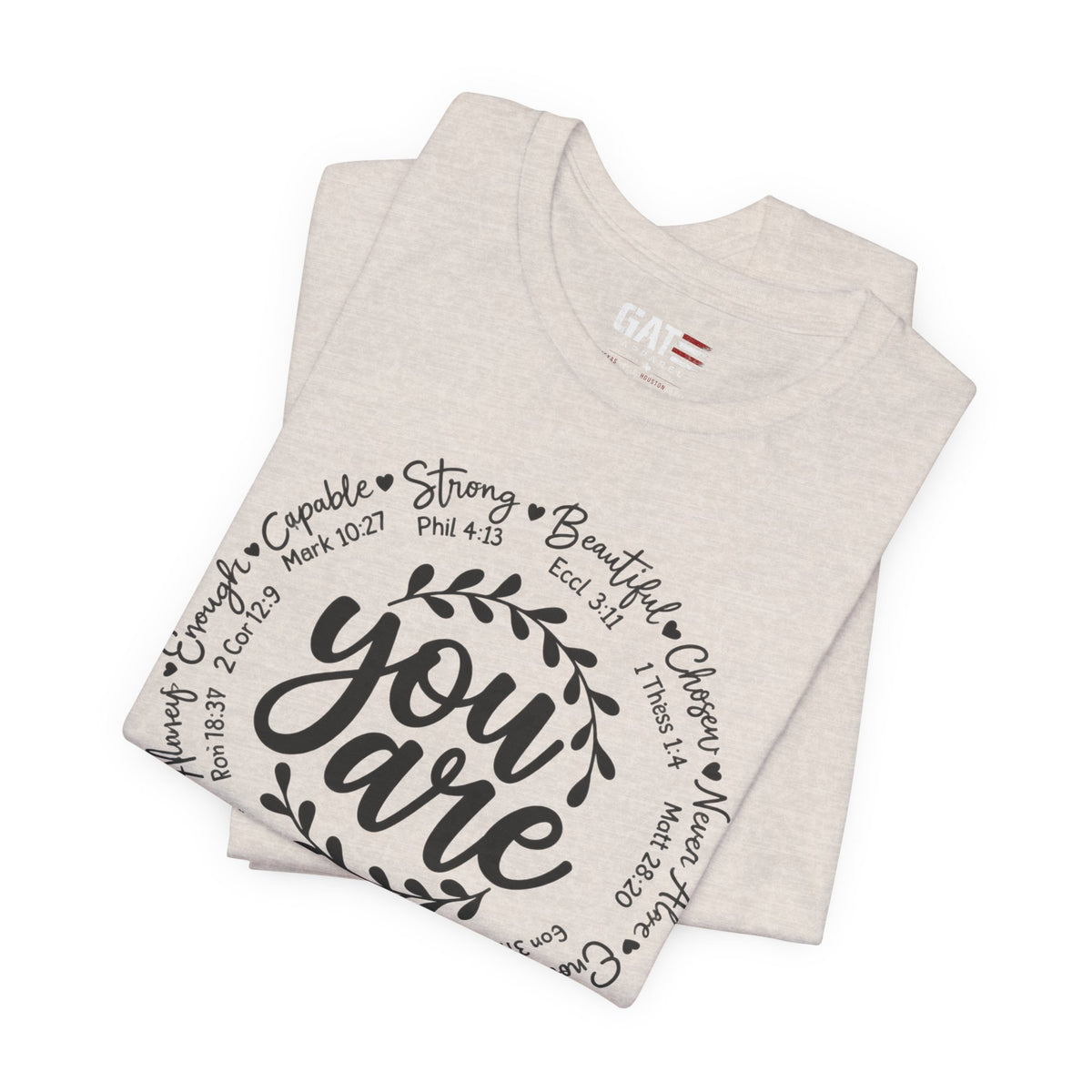You Are Inspirational Tee — Positive Affirmation Graphic T-Shirt