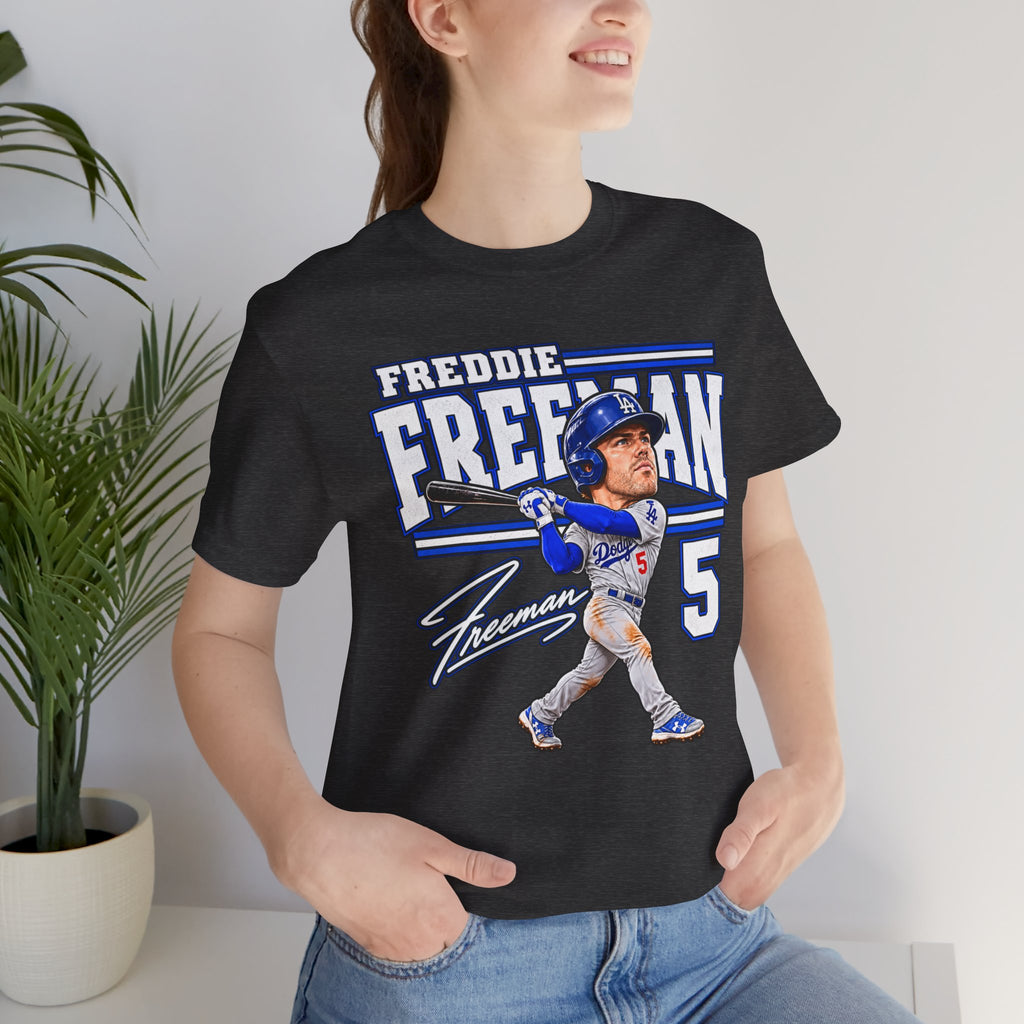 Freddie Freeman Los Angeles Dodgers #5 Baseball Tee