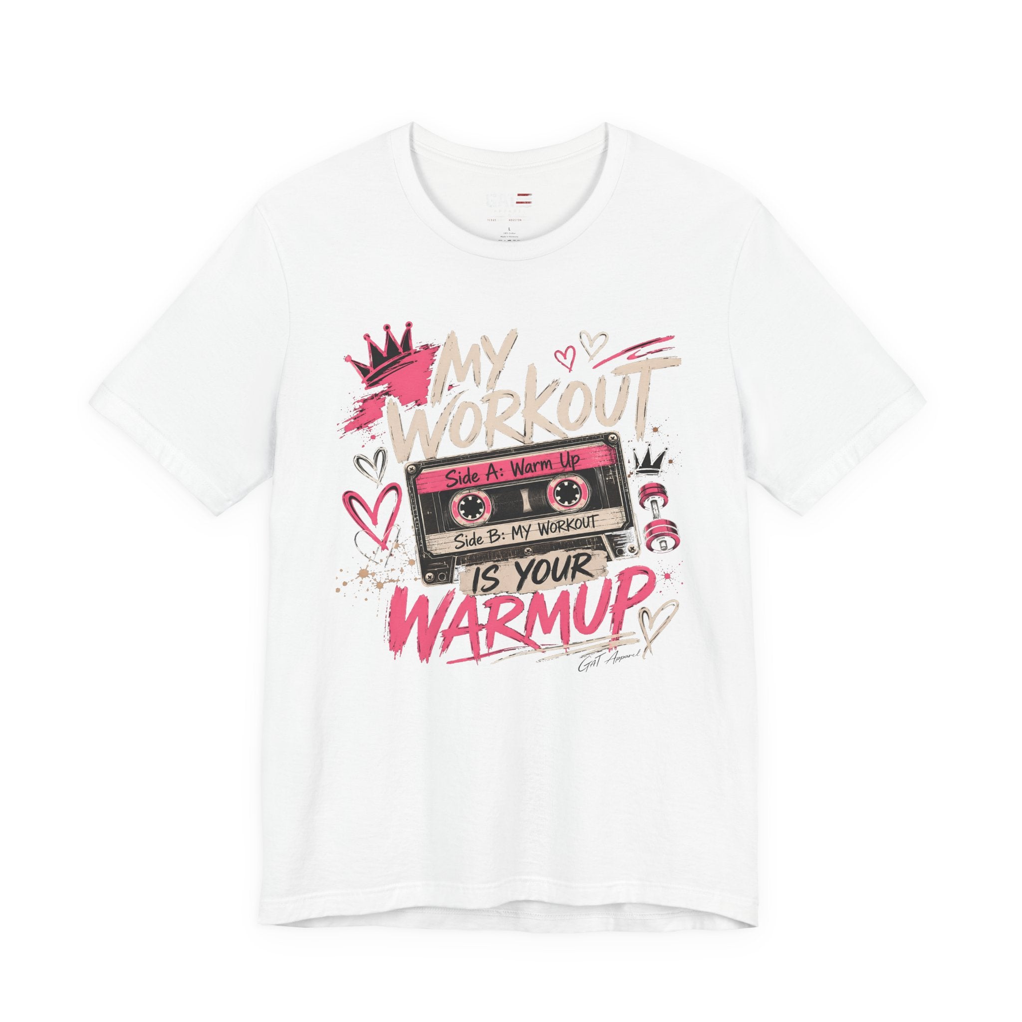 My Workout Is Your Warmup Shirt, Retro Gym Shirt, Women's Workout Tee, Fitness Graphic Shirt, 80s Gym Shirt