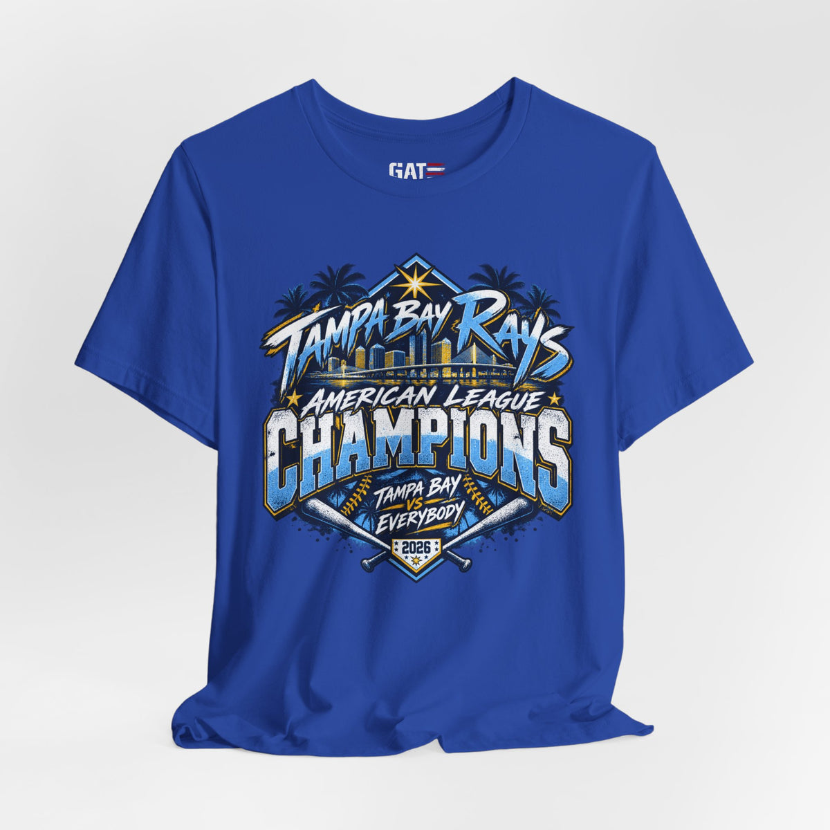 Tampa Bay Rays Champions Tee — "American League Champions" Baseball Shirt
