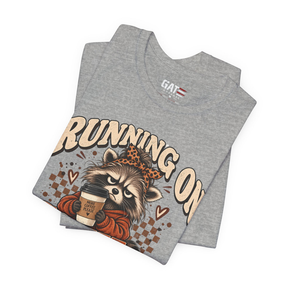 Running On Coffee & Bad Decisions T‑Shirt