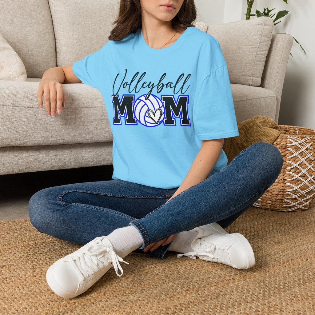 Volleyball Mom T‑Shirt – Custom Name