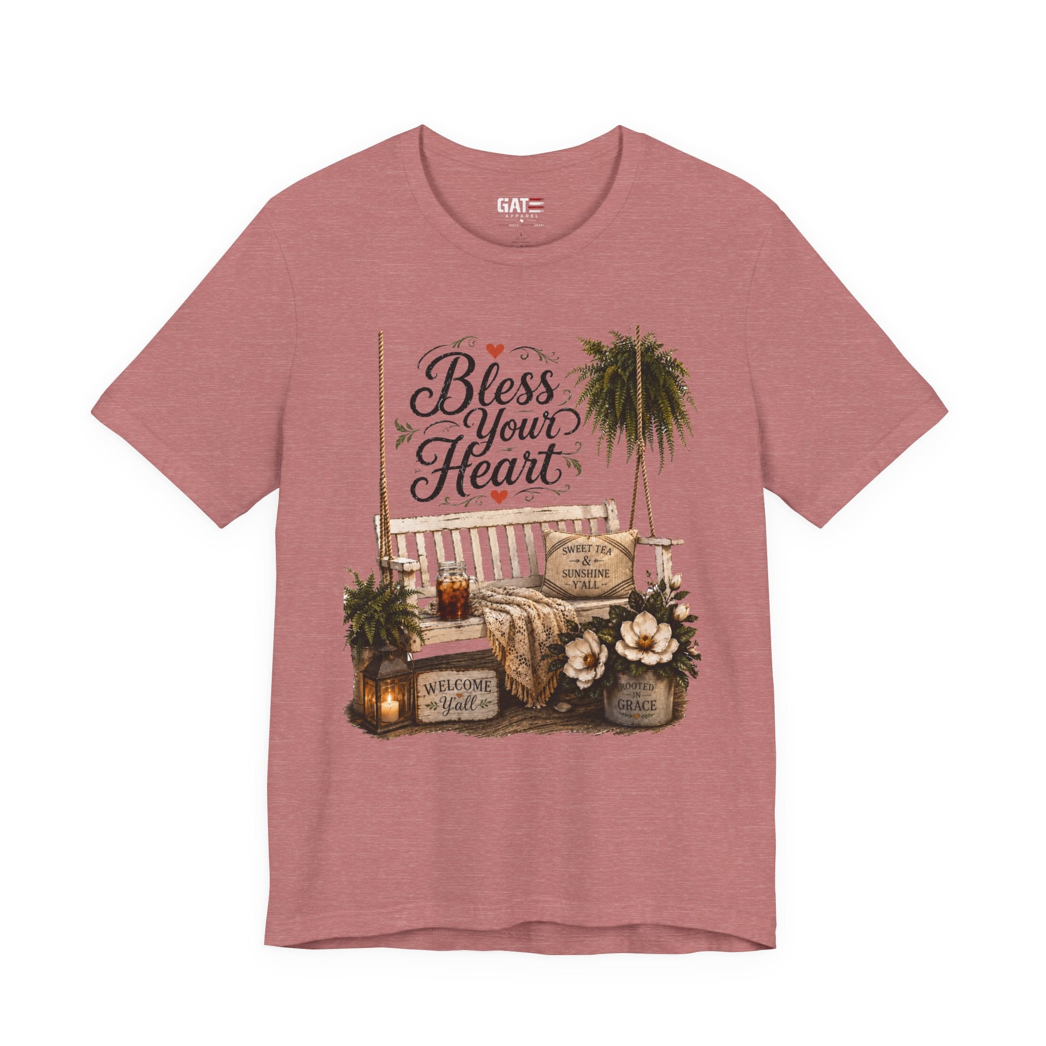 Funny Southern Shirt, Bless Your Heart Tee, Southern Humor Graphic Tee, Magnolia Floral Shirt, Country Girl Gift, Farmhouse Style Tee