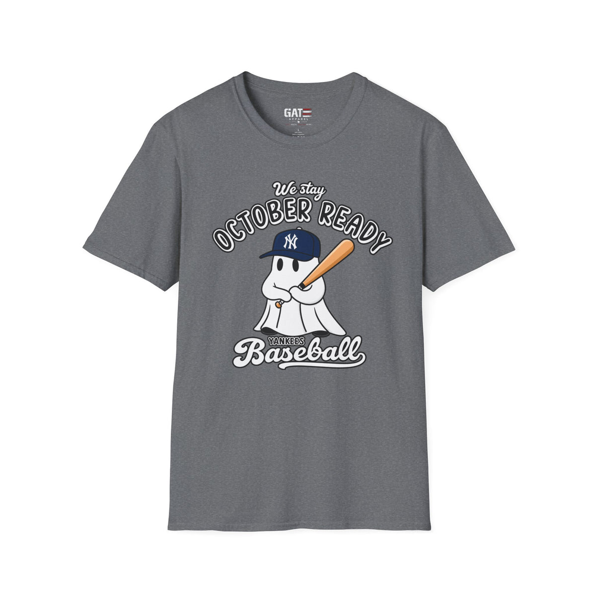 October Ready New York baseball shirt mockup