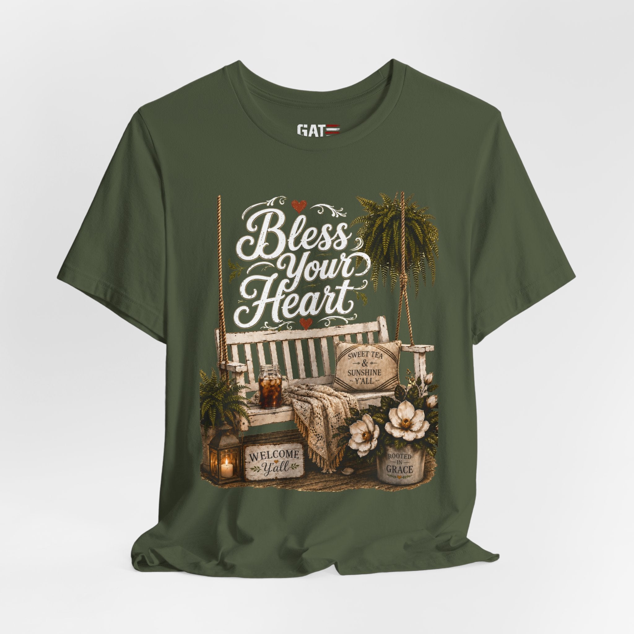 Funny Southern Shirt, Bless Your Heart Tee, Southern Humor Graphic Tee, Magnolia Floral Shirt, Country Girl Gift, Farmhouse Style Tee