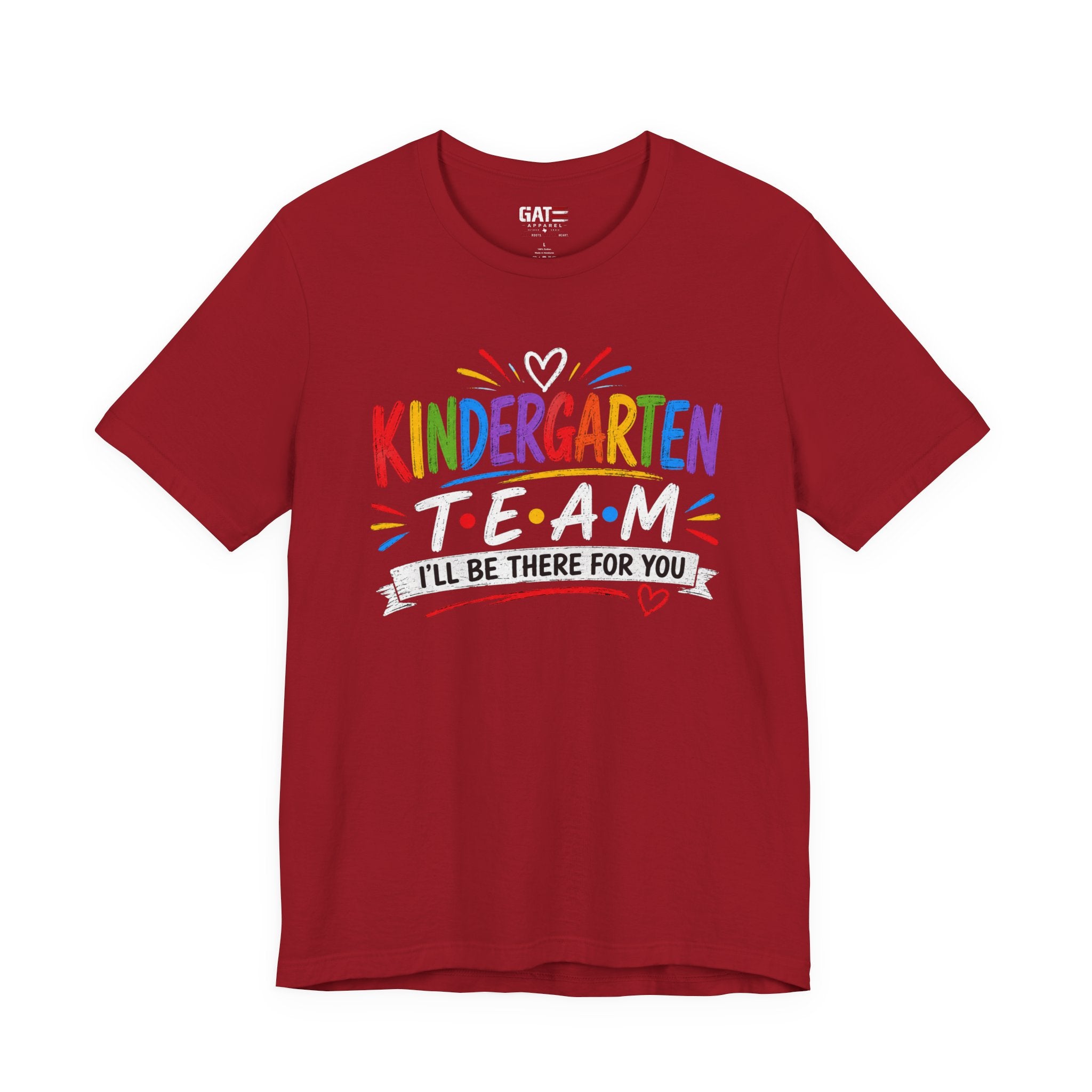 Kindergarten Team Tee, Teacher Squad Shirt, Color Dot Inspired Teacher Shirt, Grade Level Team Gift, School Staff Apparel, Friends Theme