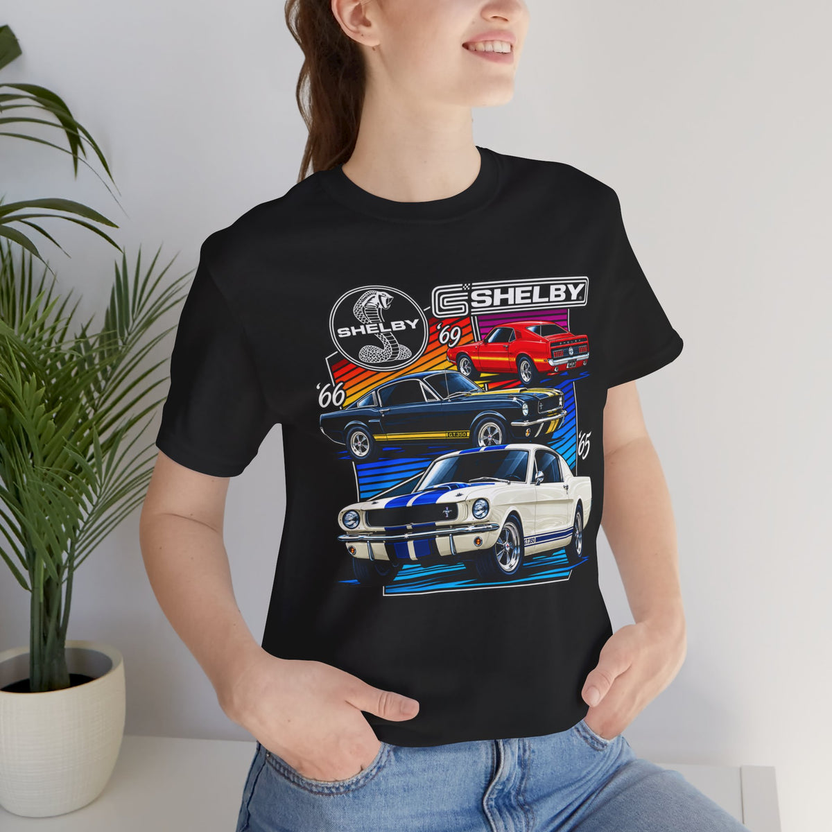 Classic Cars Tee — Vintage Muscle Car Graphic Shirt