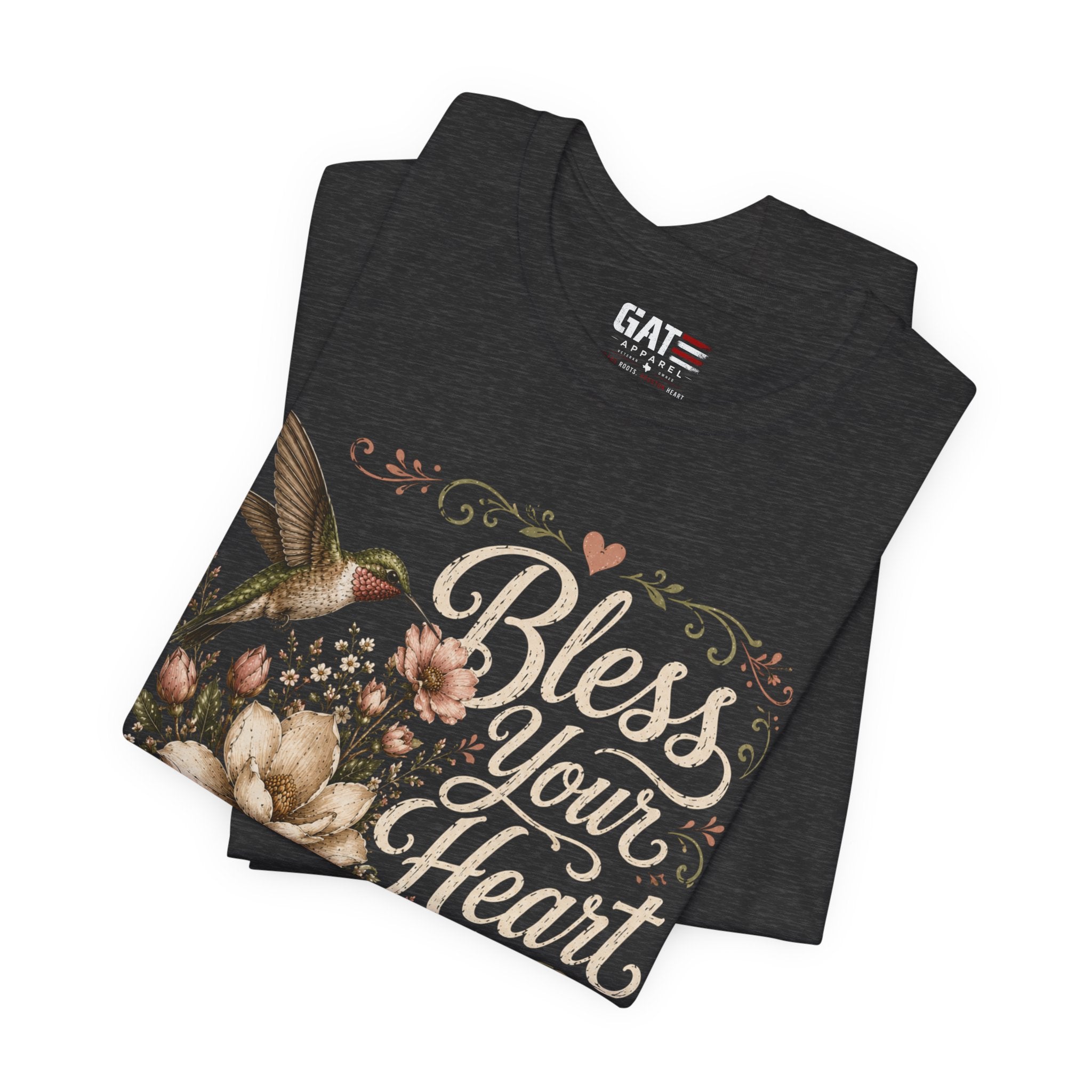 Funny Southern Shirt, Bless Your Heart Tee, Southern Humor Graphic Tee, Magnolia Floral Shirt, Country Girl Gift, Farmhouse Style Tee