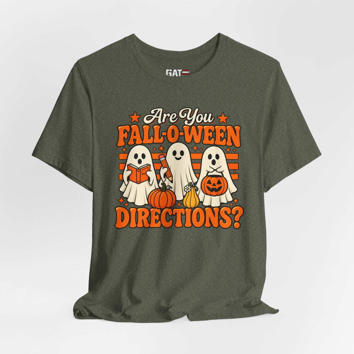 Halloween Teacher Shirt – Are You Falloween Directions? – product photo