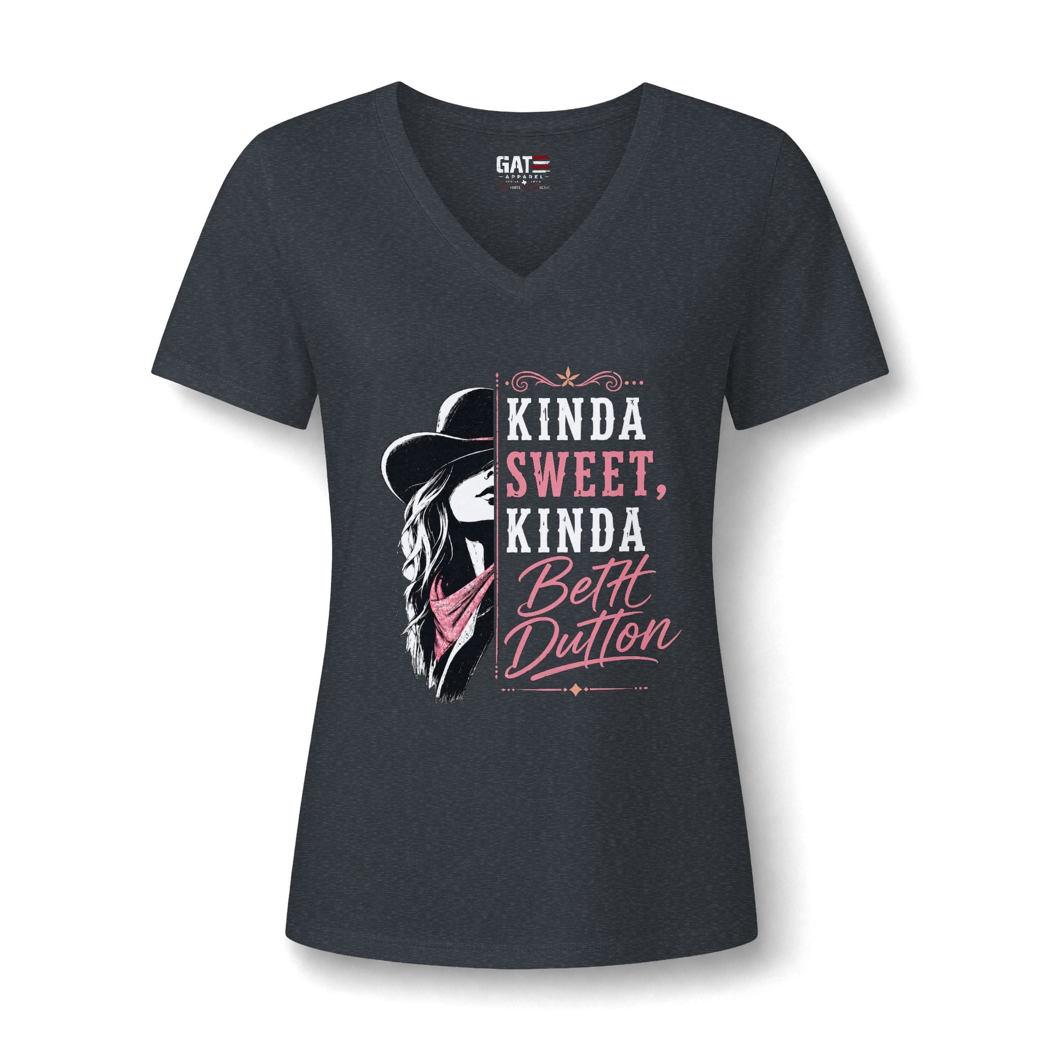 Kinda Sweet Kinda Beth Dutton V‑Neck Tee