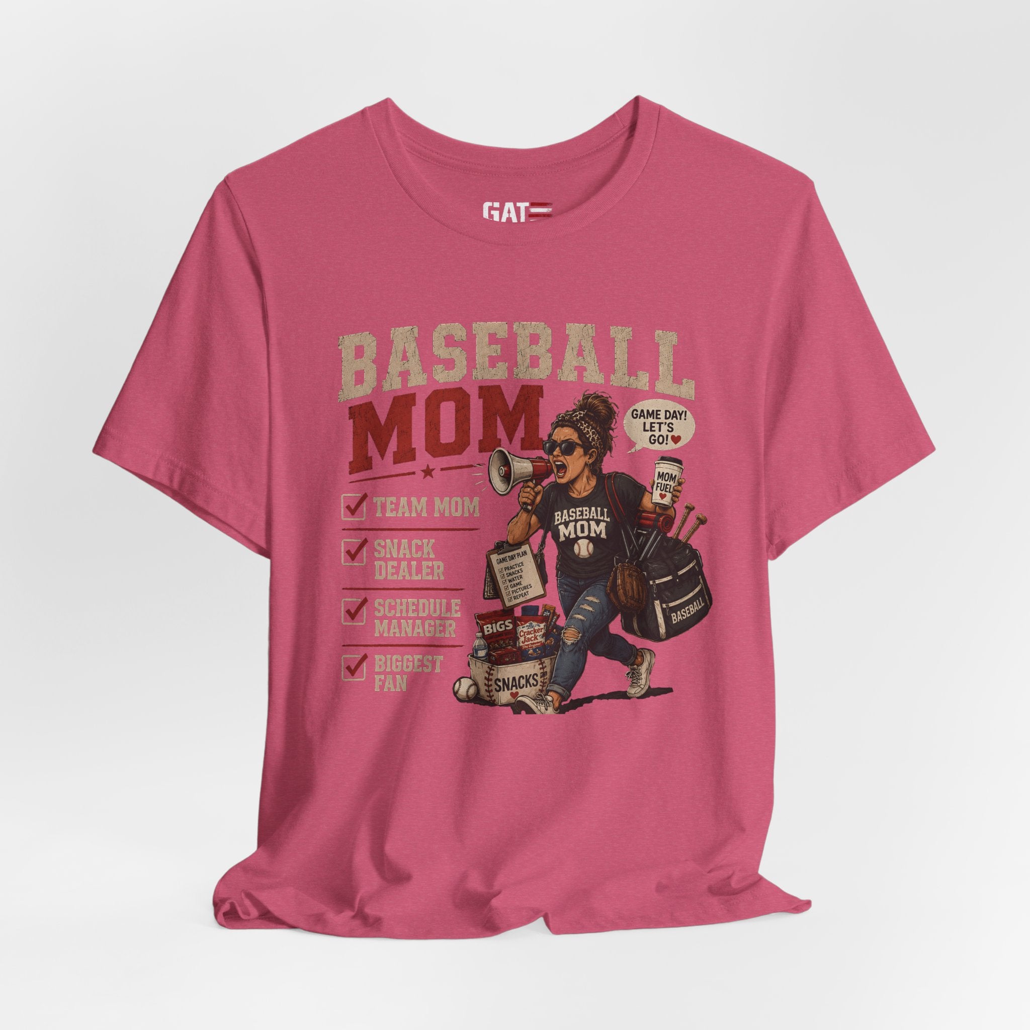 Baseball Mom Shirt, Baseball Mom Gift, Team Mom Shirt, Sports Mom Tee, Game Day Mom Shirt, Baseball Mama Shirt, Snack Dealer, Biggest Fan