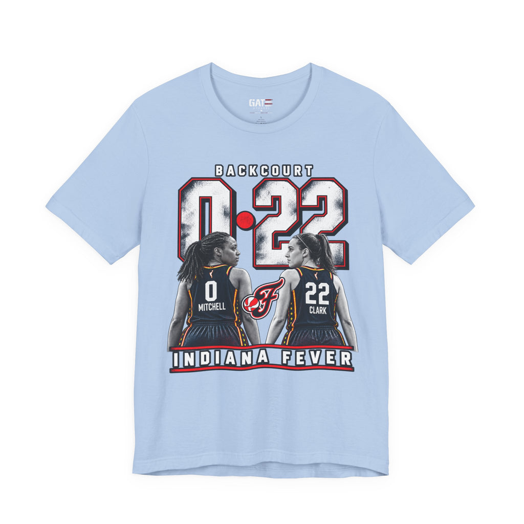 Caitlin Clark & Kelsey Mitchell Backcourt Shirt | Indiana Fever WNBA