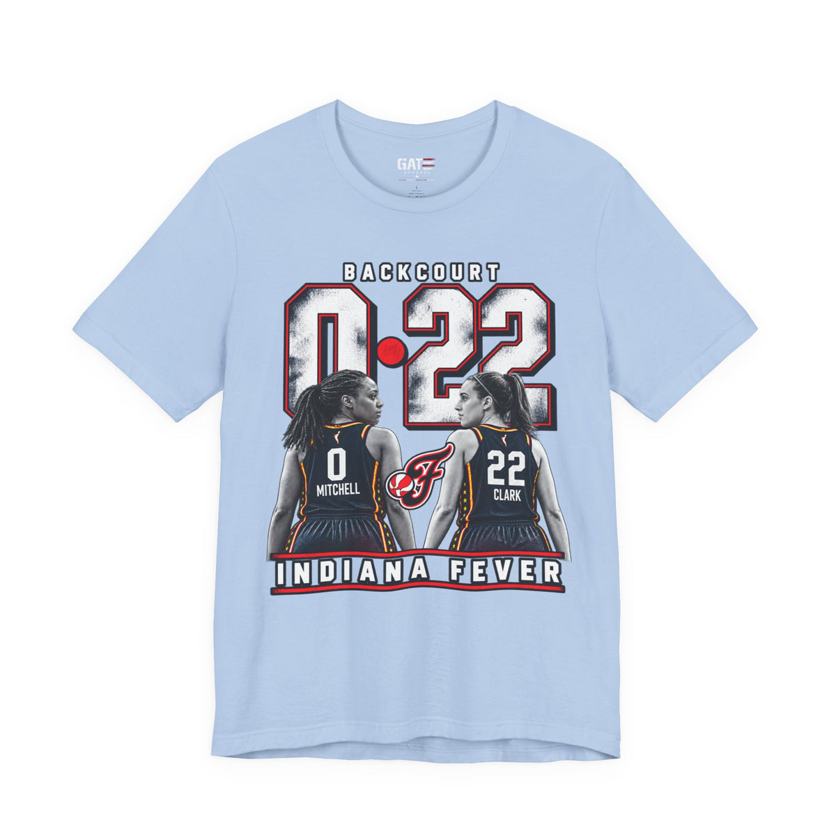 Caitlin Clark & Kelsey Mitchell Backcourt Shirt | Indiana Fever WNBA