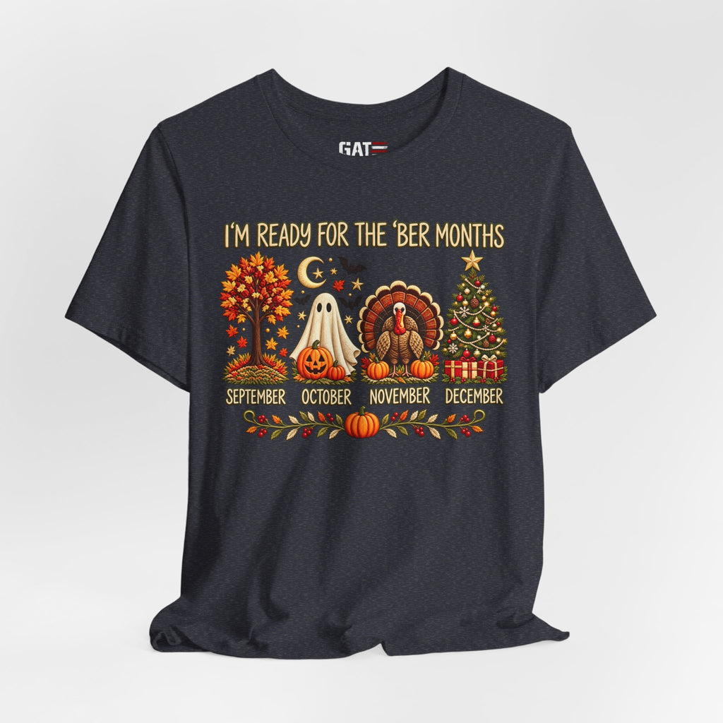 September to December Shirt | Fall Thanksgiving Christmas Tee