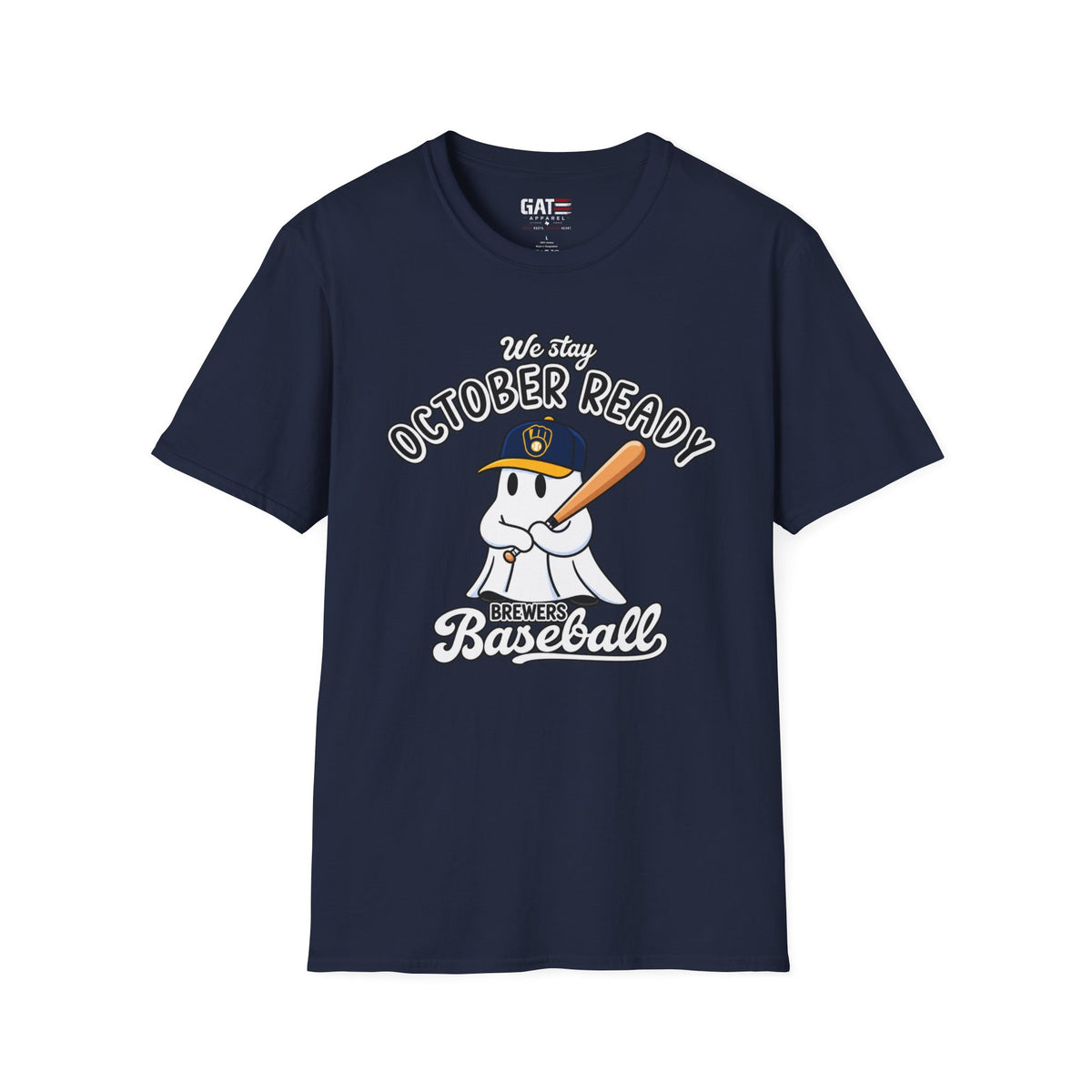 Milwaukee Brewers October Ready Halloween baseball T-shirt