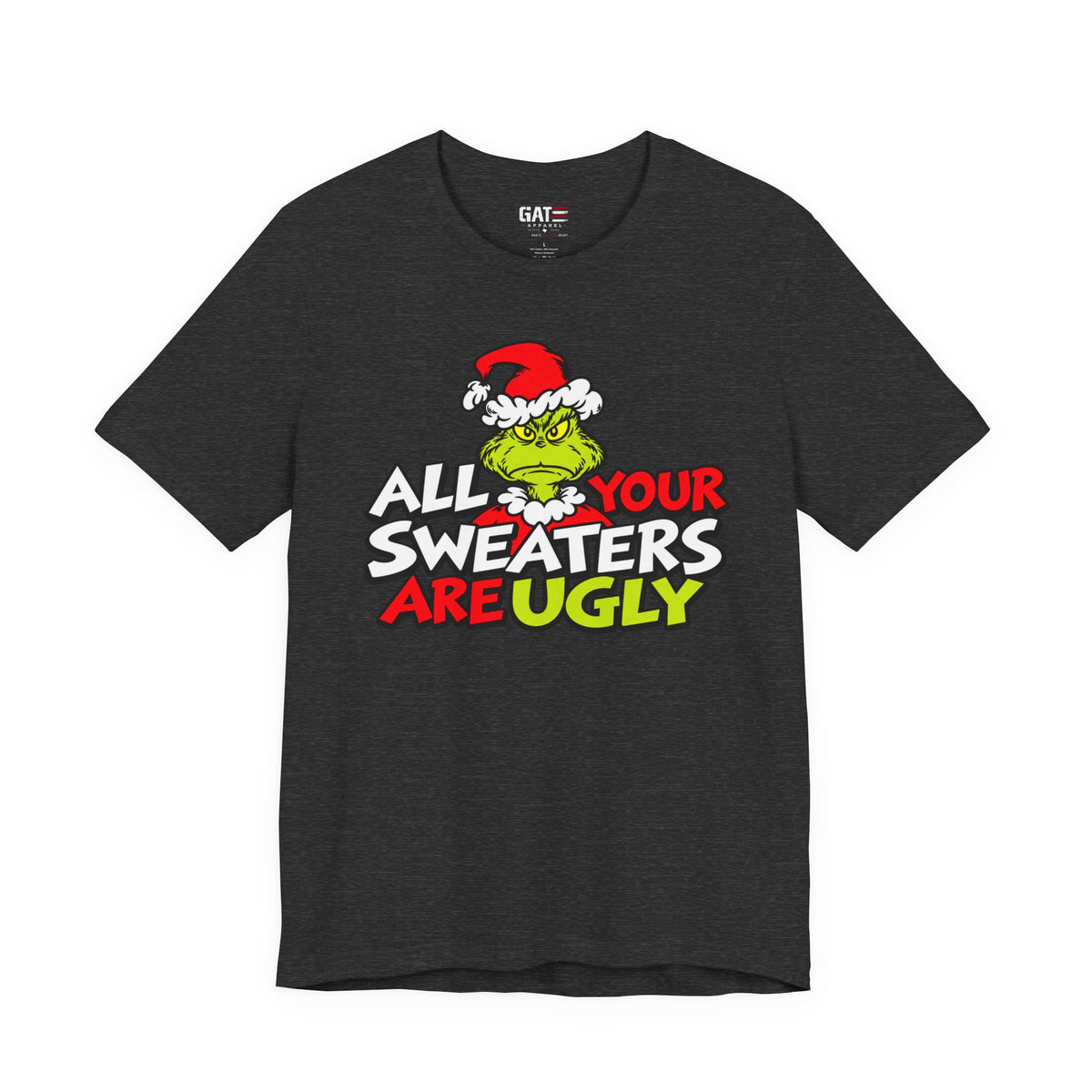 Grinch 'All Your Sweaters Are Ugly' Christmas Tee - product image 2