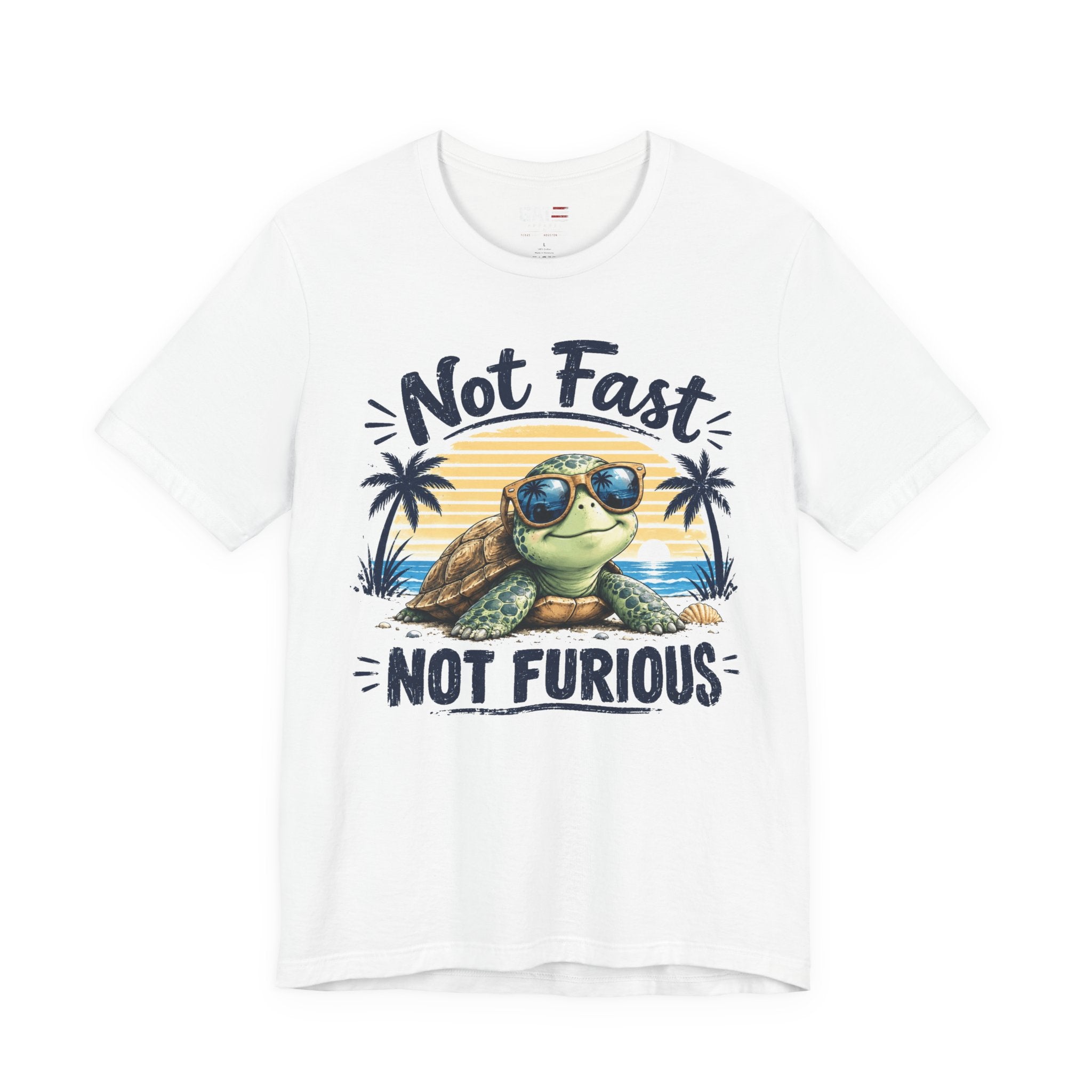 T-Shirt — “Not Fast Not Furious” Turtle Beach Tee