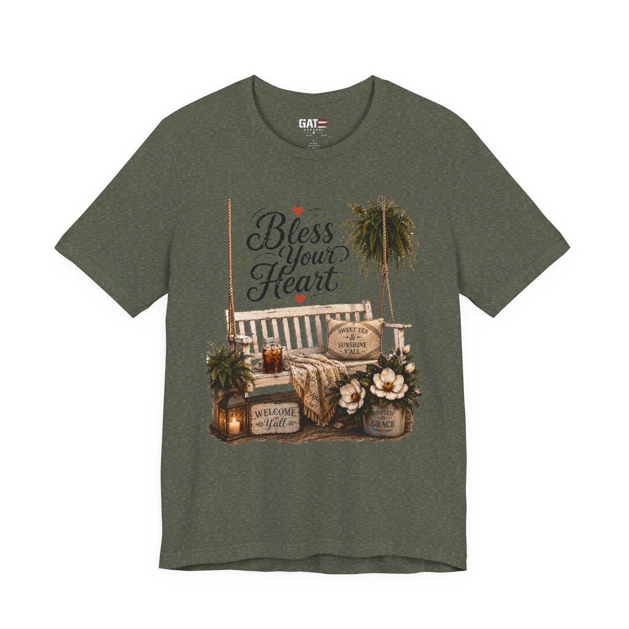 Funny Southern Shirt, Bless Your Heart Tee, Southern Humor Graphic Tee, Magnolia Floral Shirt, Country Girl Gift, Farmhouse Style Tee