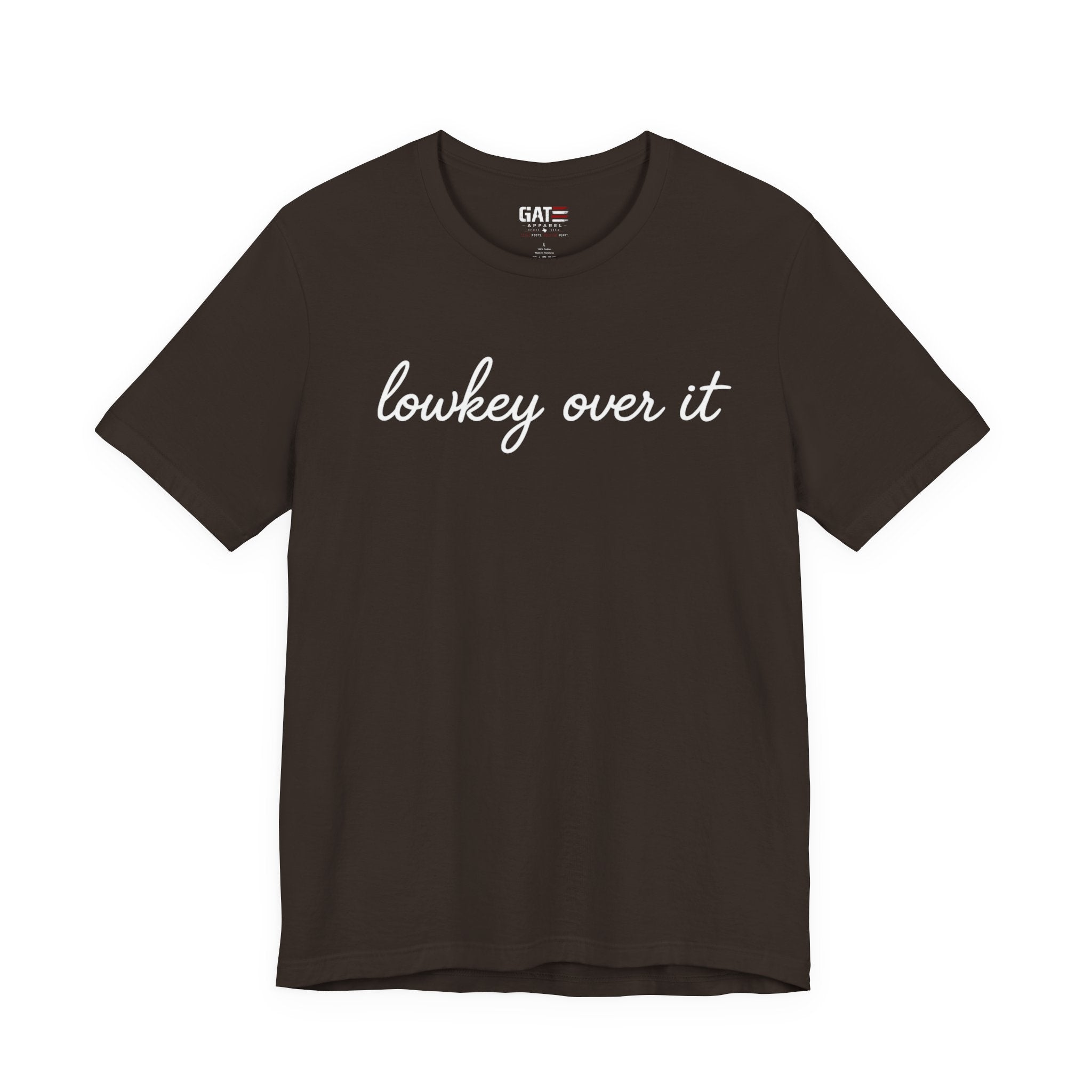 Lowkey Over It Shirt, Funny Gen Z Shirt, Introvert Tee, Trendy Aesthetic Shirt, Sarcastic Graphic Tee Gift