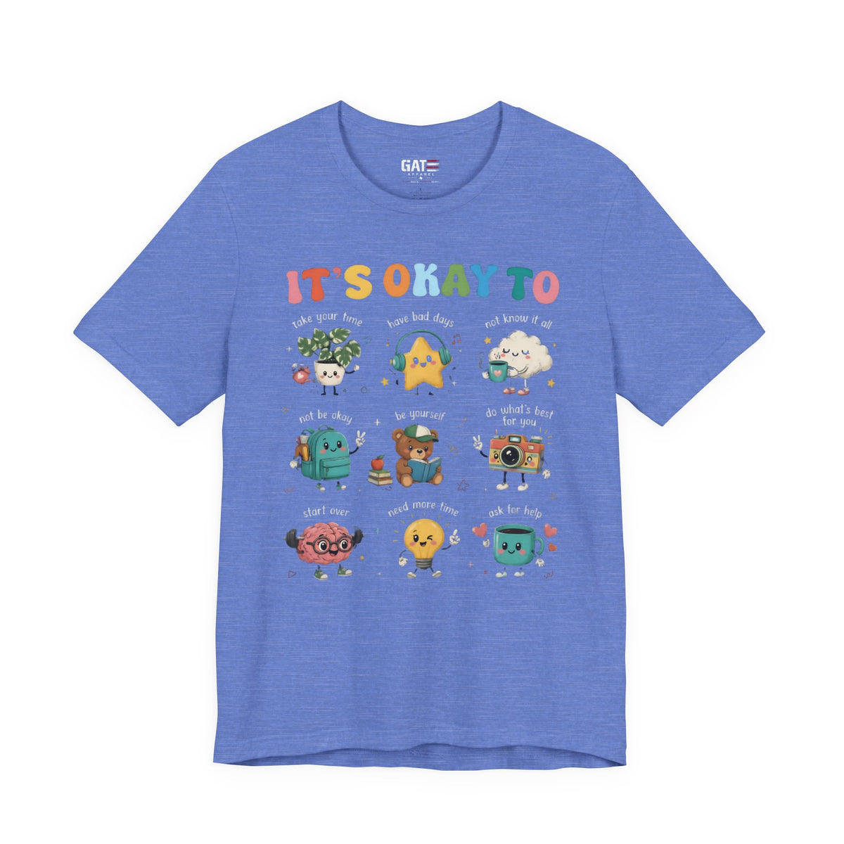 It's Okay To Mental Health Shirt | Awareness Graphic Tee