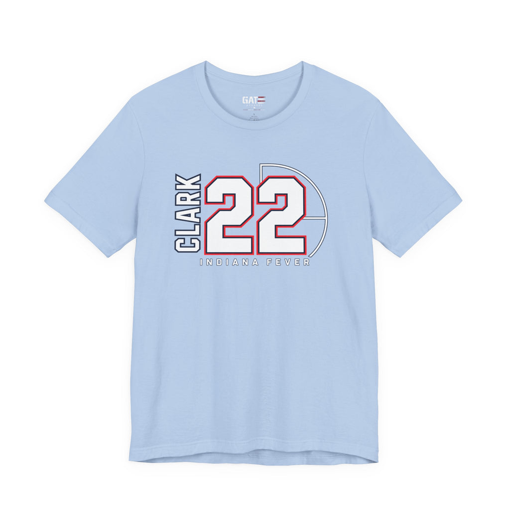 Caitlin Clark CC22 Shirt | Indiana Fever WNBA Basketball Tee