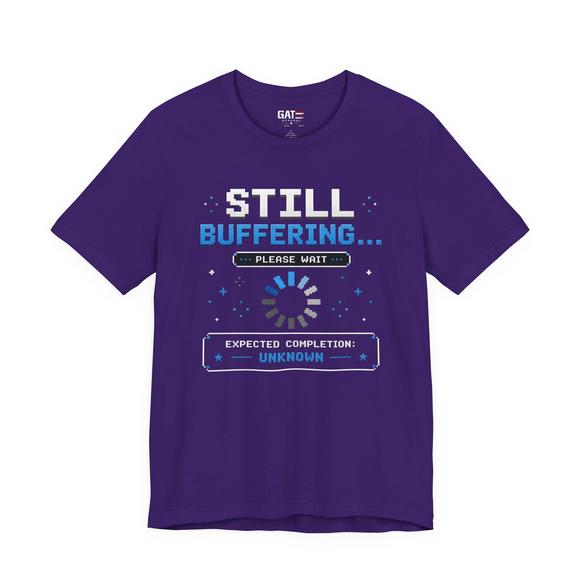 Funny Gamer Shirt, Buffering Shirt, Retro Gaming Tee, Gamer Gift, Video Game Shirt, Loading Screen Humor, Nerd T Shirt
